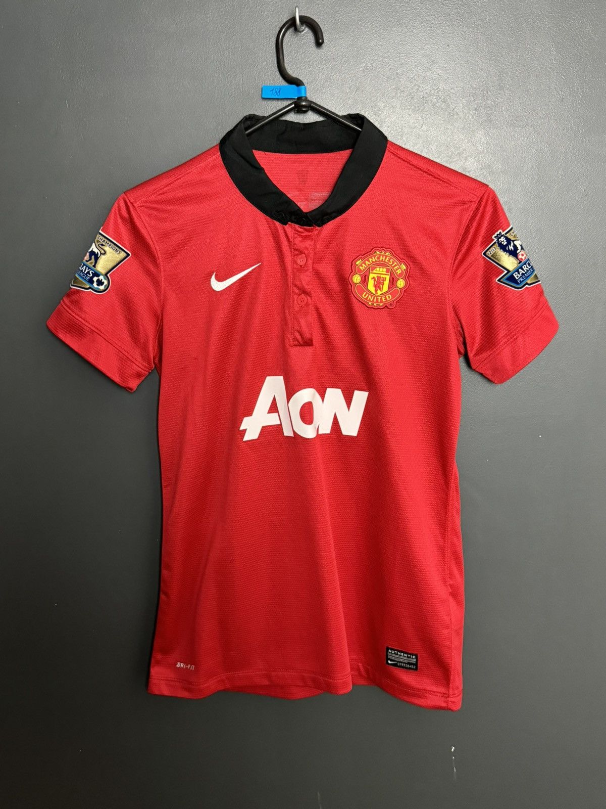 Nike Manchester United 13/14 Home Giggs Football Jersey T-Shirt Size US S / EU 44-46 / 1 - 2 Thumbnail