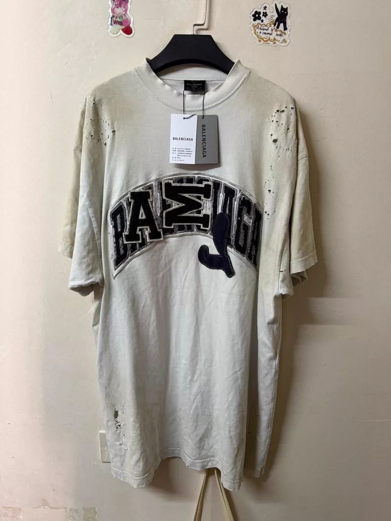 Balenciaga Balenciaga White Manchester United Made Old Short Sleeve 25 Size US M / EU 48-50 / 2 - 1 Thumbnail