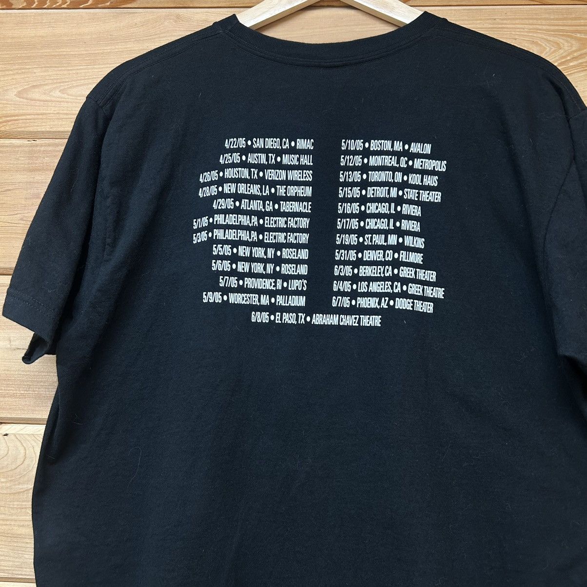 Band Tees Vintage The Mars Volta 2005 White Birdman Tour Band T Shirt Size US L / EU 52-54 / 3 - 3 Thumbnail