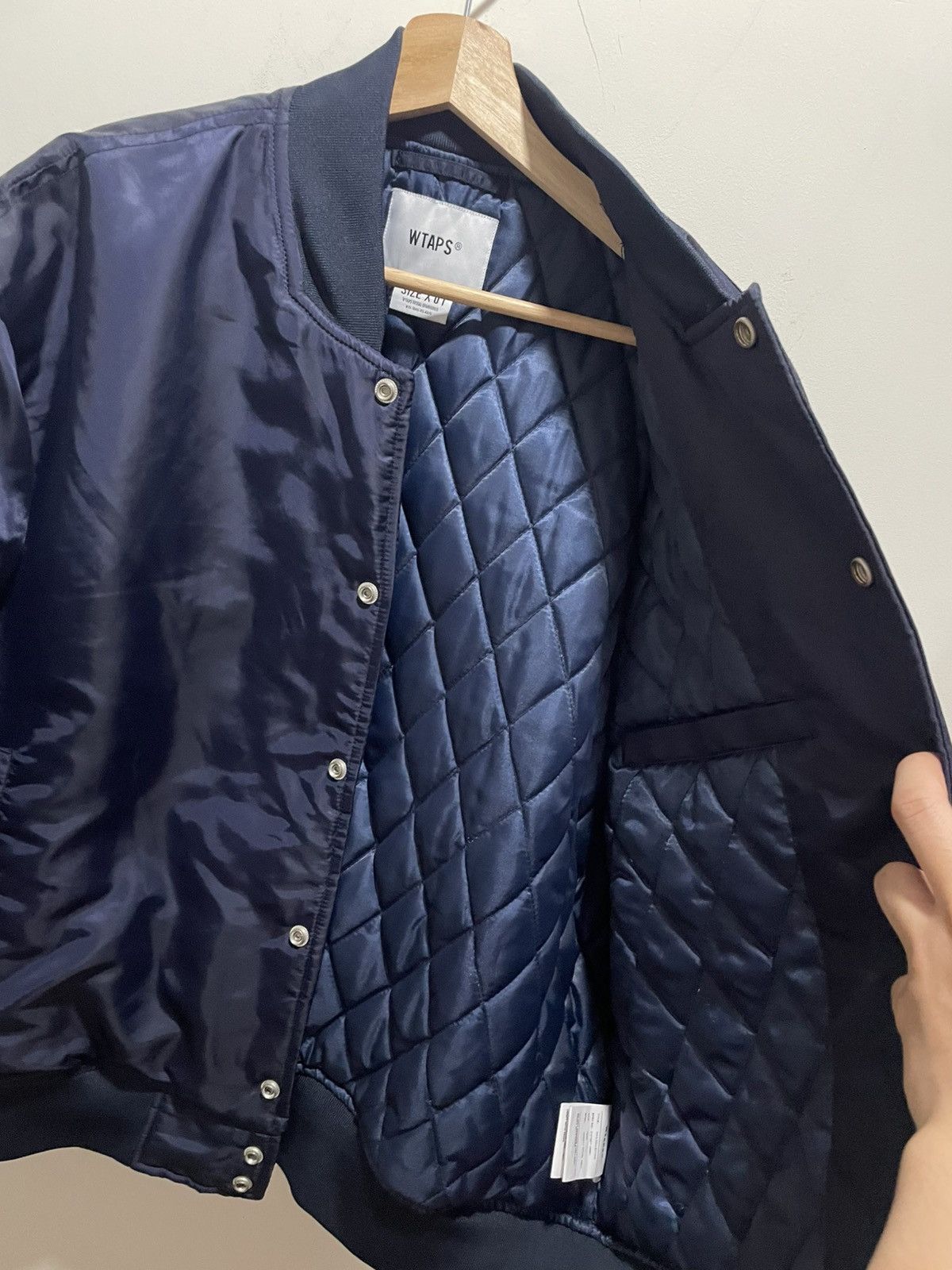 Wtaps WTAPS 21AW TEAM JACKET / NYLON TWILL Size US L / EU 52-54 / 3 - 6 Thumbnail