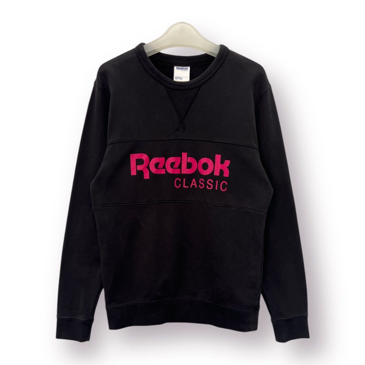 Reebok 🔥 Reebok Classic Black Sweatshirt - S Size US XS / EU 42 / 0 - 1 Thumbnail