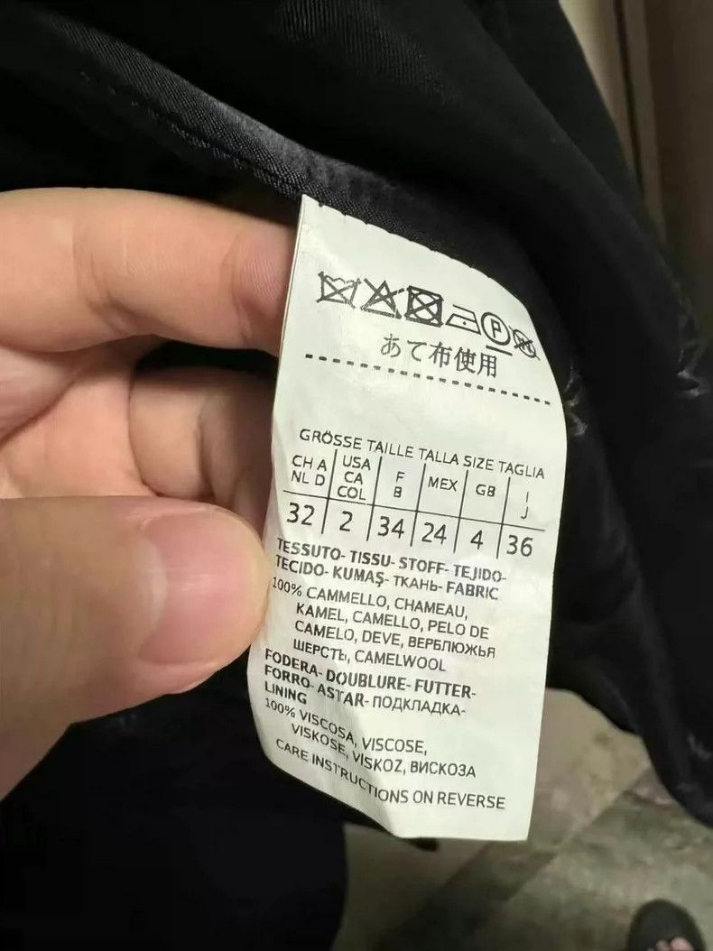Max Mara Max Mara Black hooded belt cashmere coat jacket Size M / US 6-8 / IT 42-44 - 4 Thumbnail