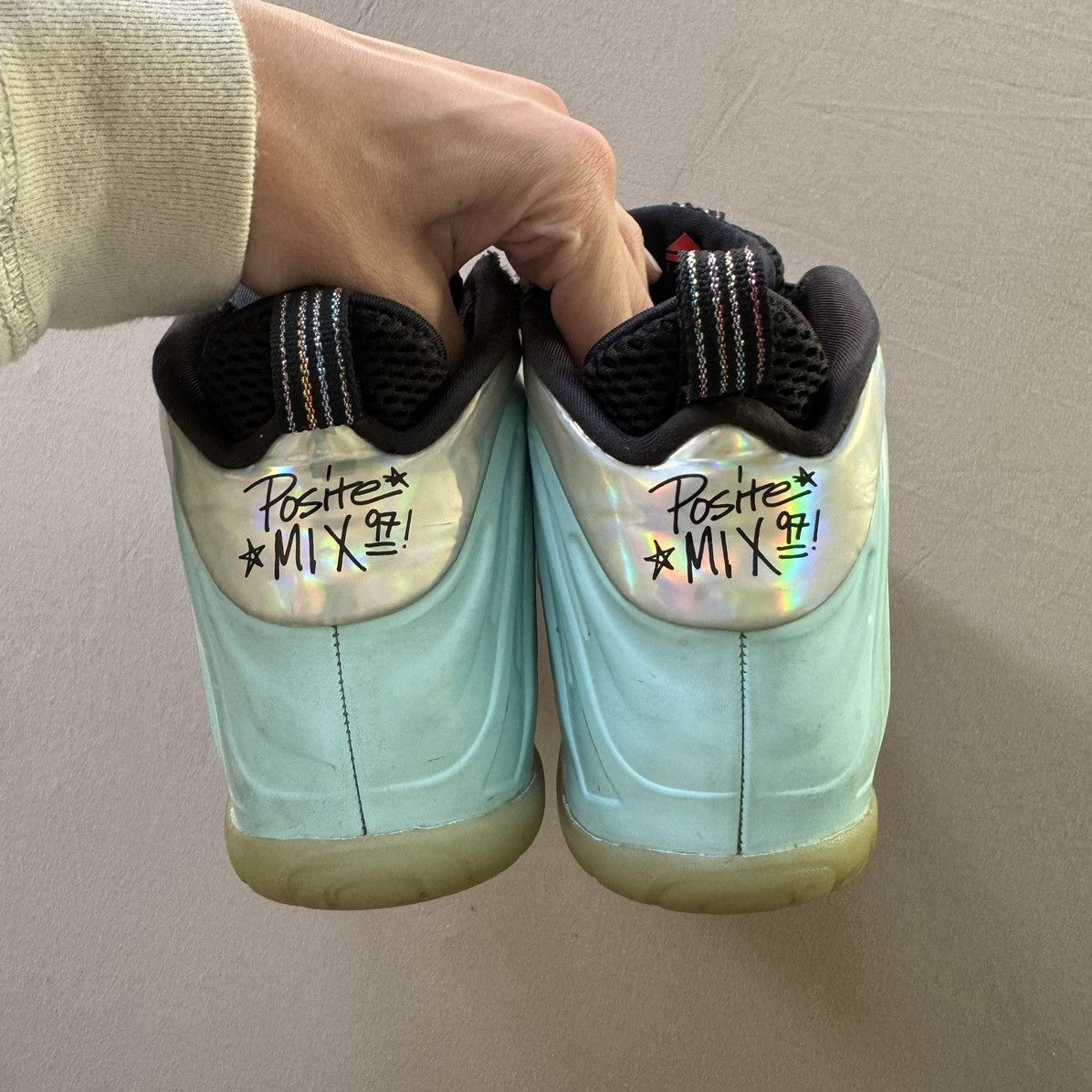 Nike Nike Little Posite One Mixtape Sneakers Size US 6.5 / IT 36.5 - 6 Thumbnail