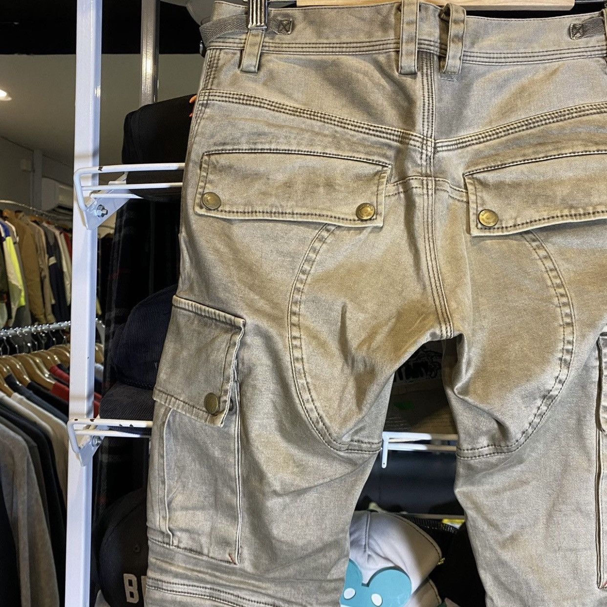 Tete Homme TETE HOMME DOUBLE KNEE CARGO PANTS Size US 29 - 12 Thumbnail