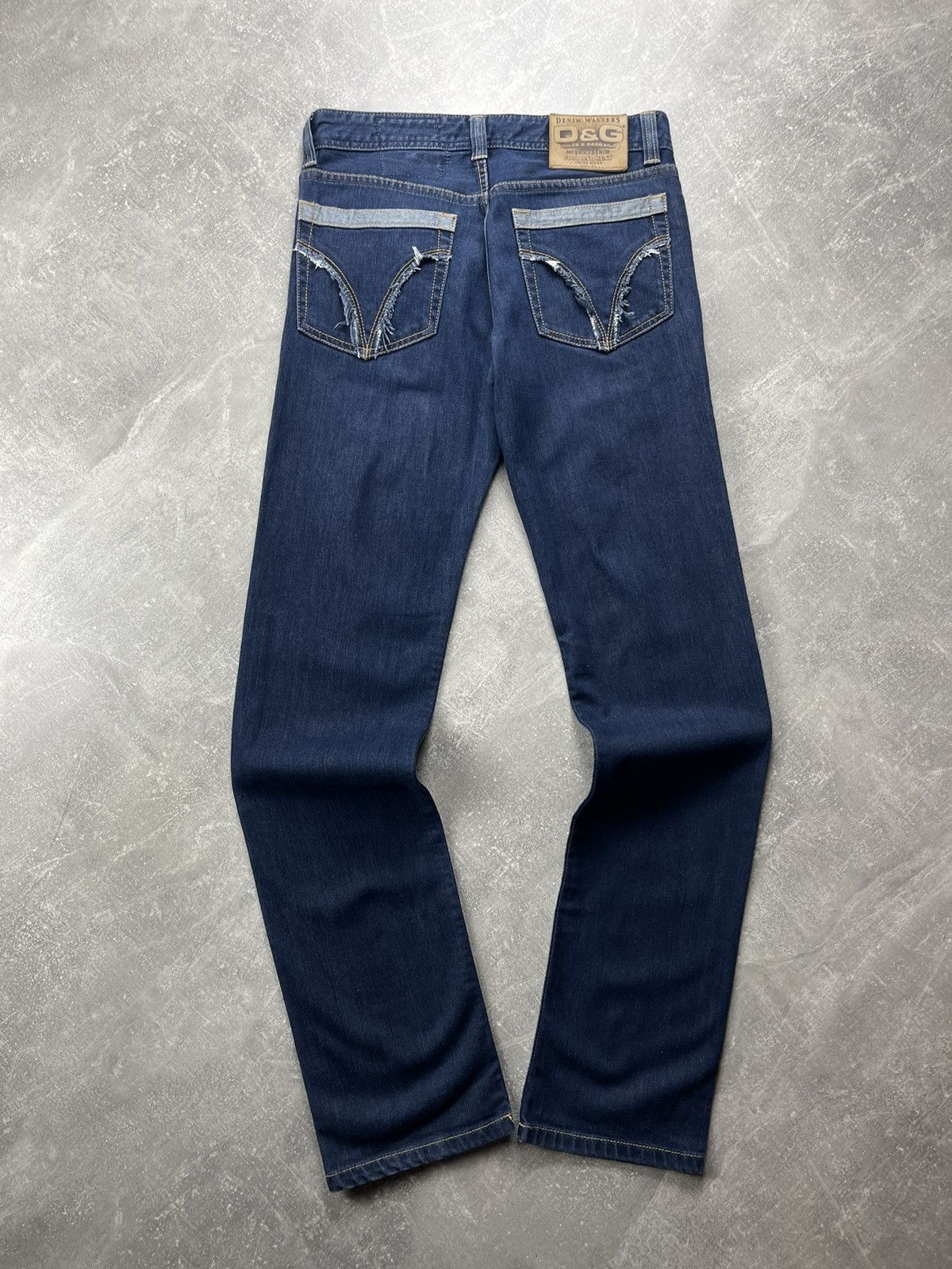 Dolce & Gabbana Dolce & Gabbana D&G Power Straight Slim Denim Jeans Vintage Size US 31 - 2 Thumbnail