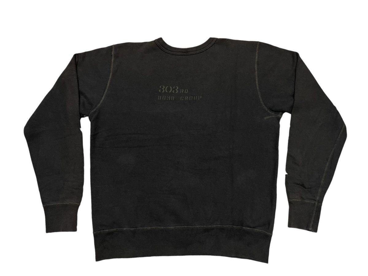 Buzz Rickson's VINTAGE BUZZ RICKSON SWEATSHIRT “HELLS ANGELS” CHARCOAL L Size US L / EU 52-54 / 3 - 3 Thumbnail