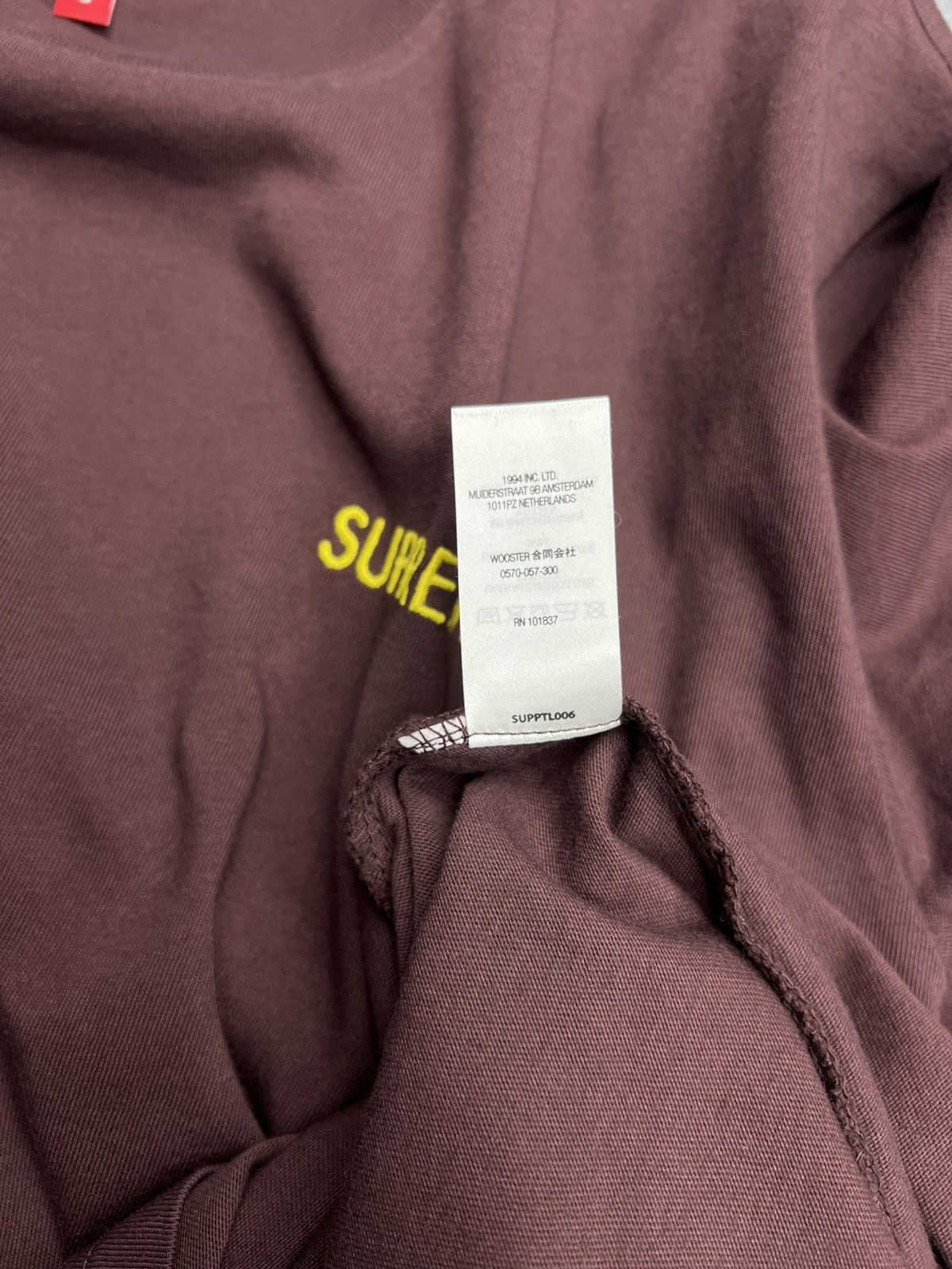 Supreme Supreme Washed Capital T-Shirt Size US S / EU 44-46 / 1 - 5 Thumbnail