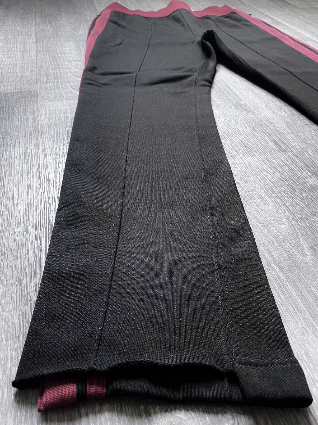 Women’s Helmut Lang Side Stripe Heavy Sweatpants Asymmetric