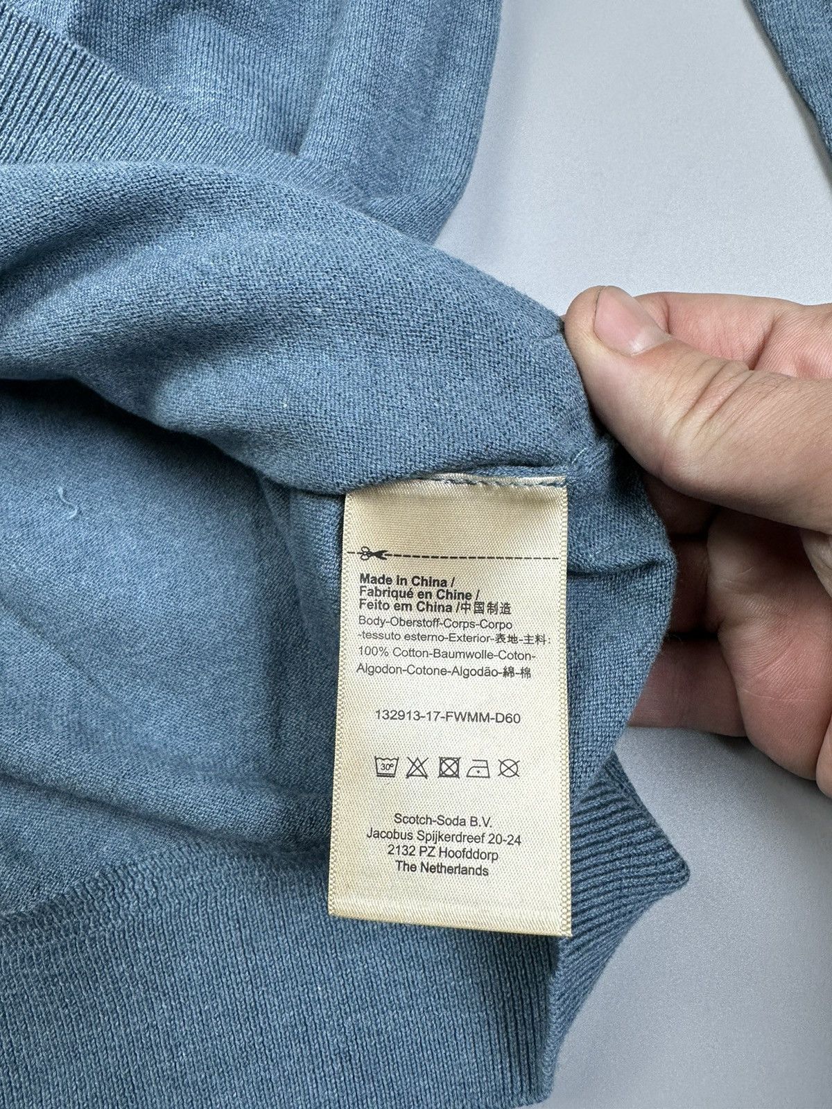 Scotch & Soda Scotch&Soda Solid Thin Knitwear shirt Size US L / EU 52-54 / 3 - 4 Thumbnail