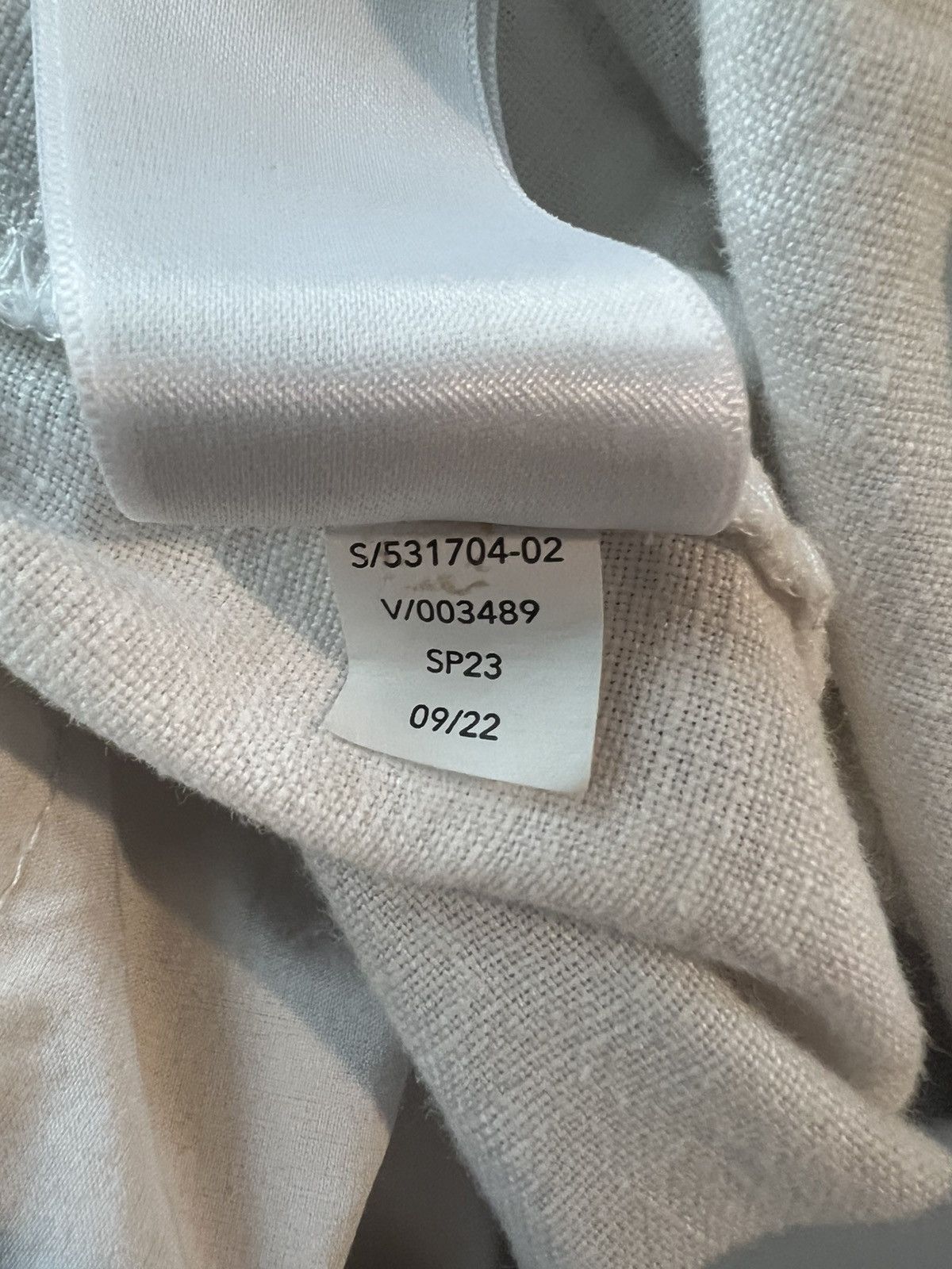 Athleta Athleta Retreat Linen Jogger Pants White Lily Size 6 Size 28" / US 6 / IT 42 - 7 Thumbnail