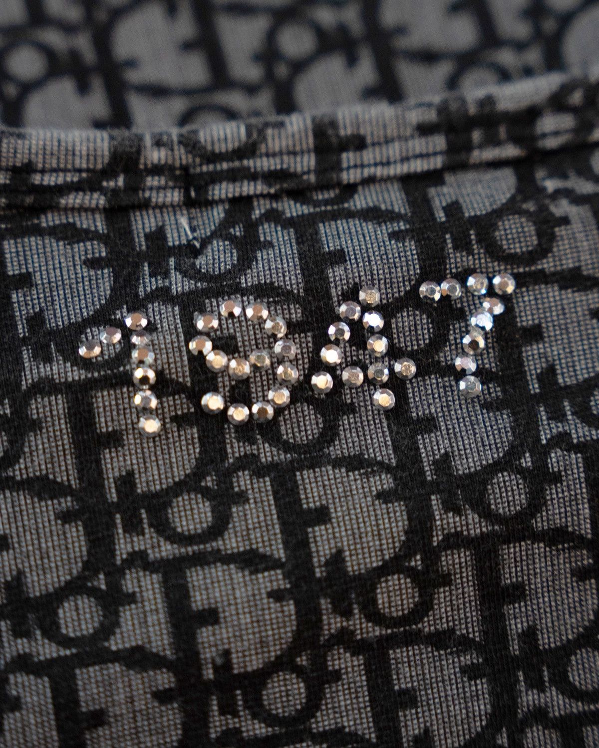 Dior Christian Dior J’Adore Dior Rhinestone Monogram Trotter Top Size XL / US 12-14 / IT 48-50 - 3 Thumbnail