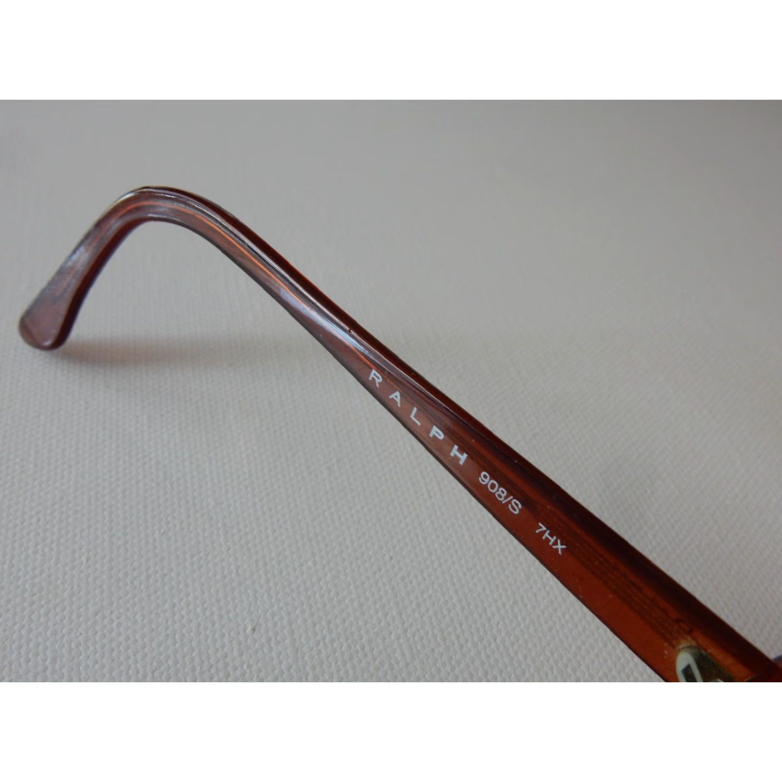 Ralph Lauren VINTAGE Ralph Lauren Sunglasses FRAMES ONLY Women Brown 52[]19 140 908/S 7HX Mens Womens Size ONE SIZE - 5 Thumbnail