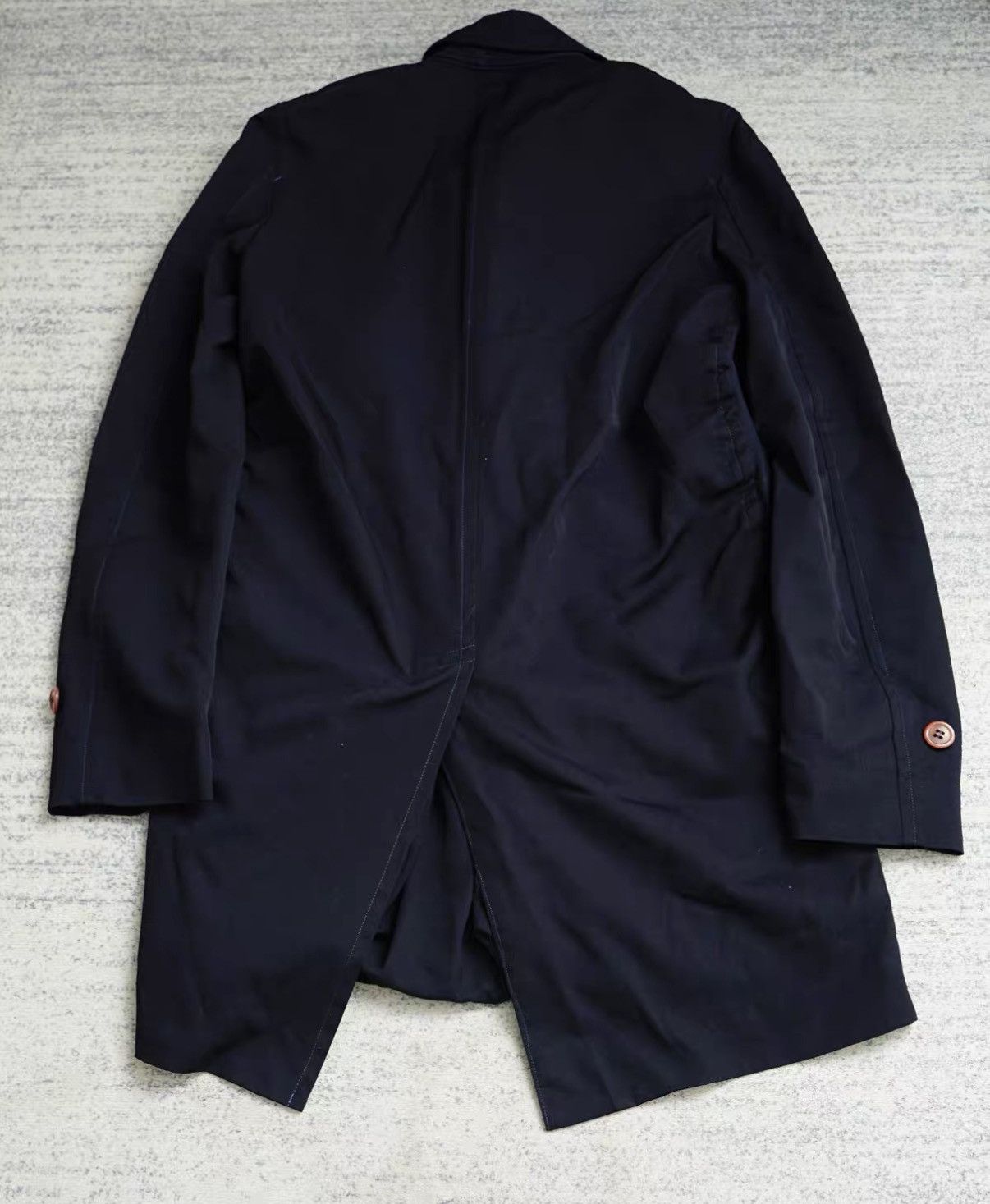 Comme des Garcons Comme des Garçons Pleated Toggle Coat Size US S / EU 44-46 / 1 - 5 Thumbnail