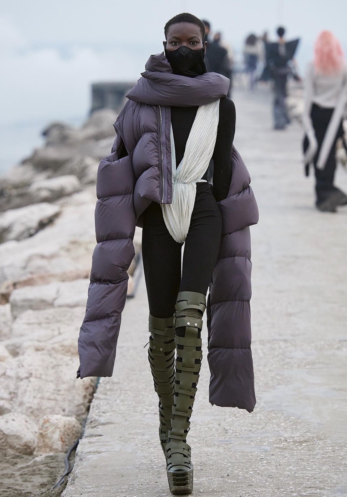 ジャケット・アウター Rick Owens 20SS BABEL JACKET Rick Owens Babel Leather Jacket - SS20 – Vertical Rags