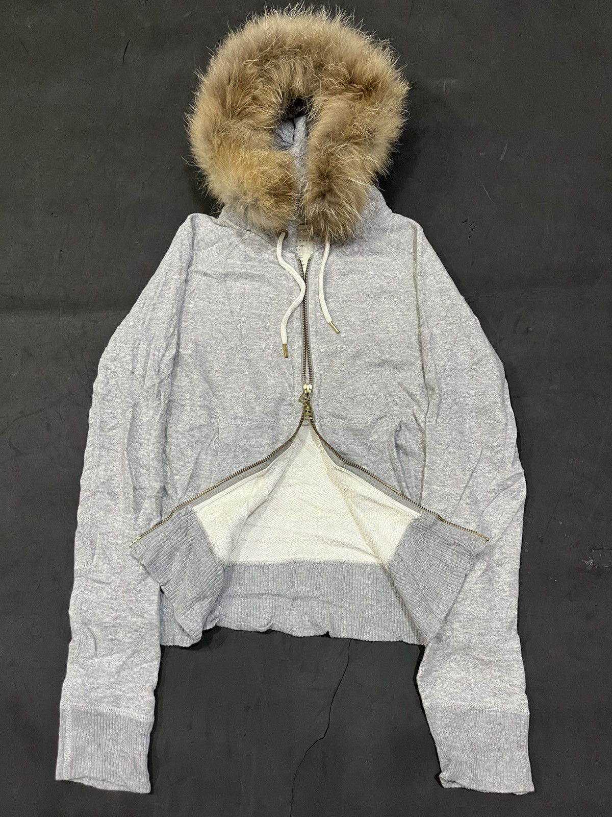 Japanese Brand Macphee fur hoodie ifsixwasnine Lgb styled Size US S / EU 44-46 / 1 - 3 Thumbnail