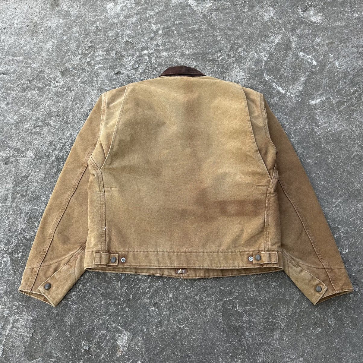 Carhartt Crazy Vintage Faded Carhartt Detroit Jacket J97 BRN Size US M / EU 48-50 / 2 - 12 Thumbnail