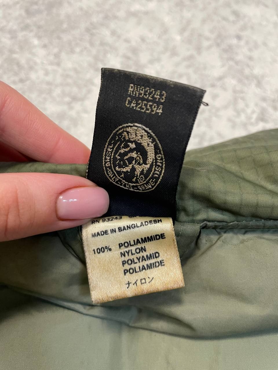 Diesel Vintage Diesel Y2K dark green Down Jacket Size US XL / EU 56 / 4 - 14 Thumbnail
