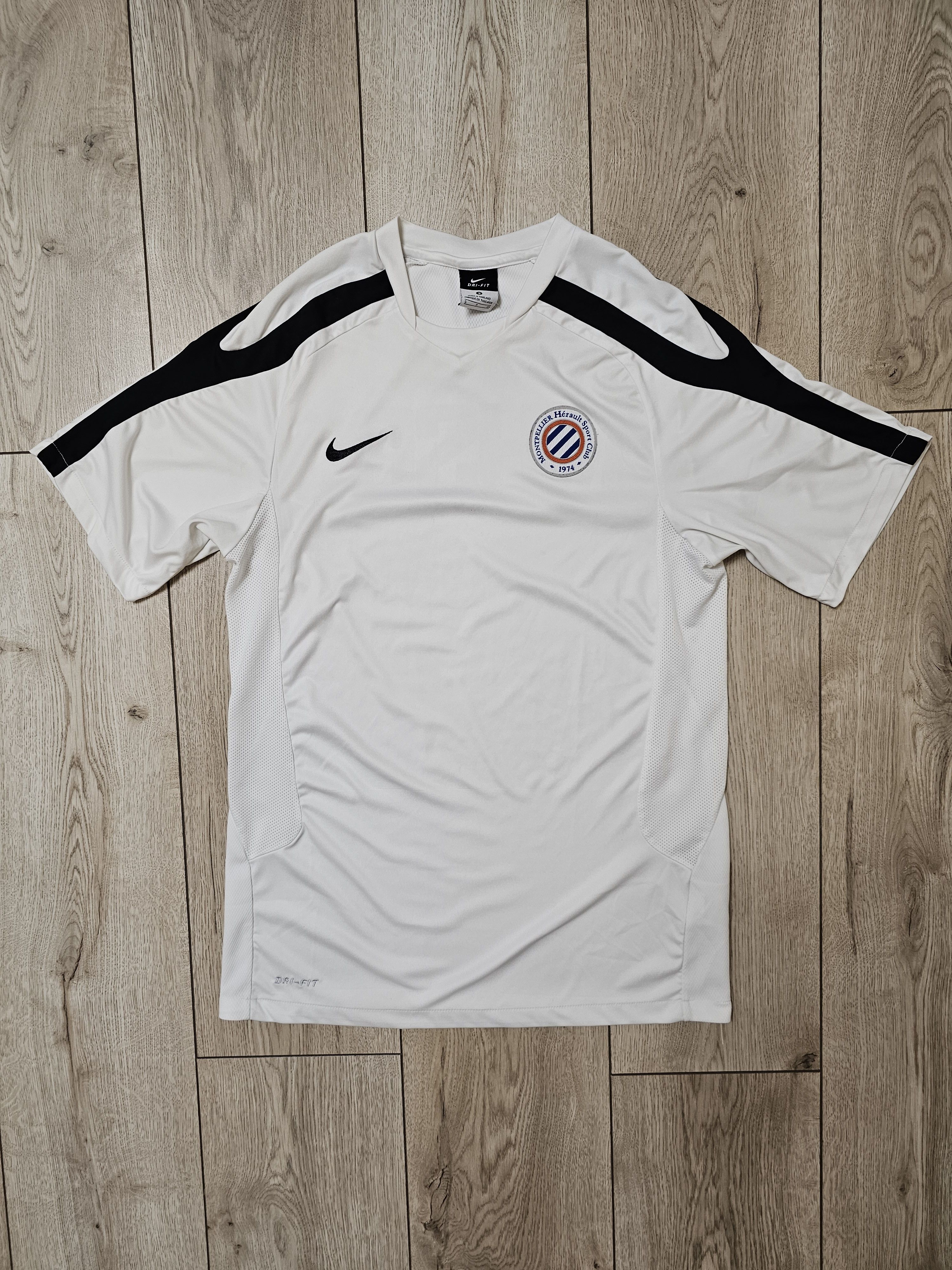 Nike MONTPELLIER 2010 2011 TRAINING FOOTBALL SHIRT SOCCER JERSEY Size US S / EU 44-46 / 1 - 1 Thumbnail
