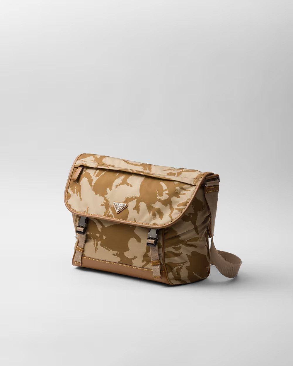 Prada o1bcso1str1025 Size: OS / Nylon Bag in Beige/Brown Size ONE SIZE - 3 Thumbnail