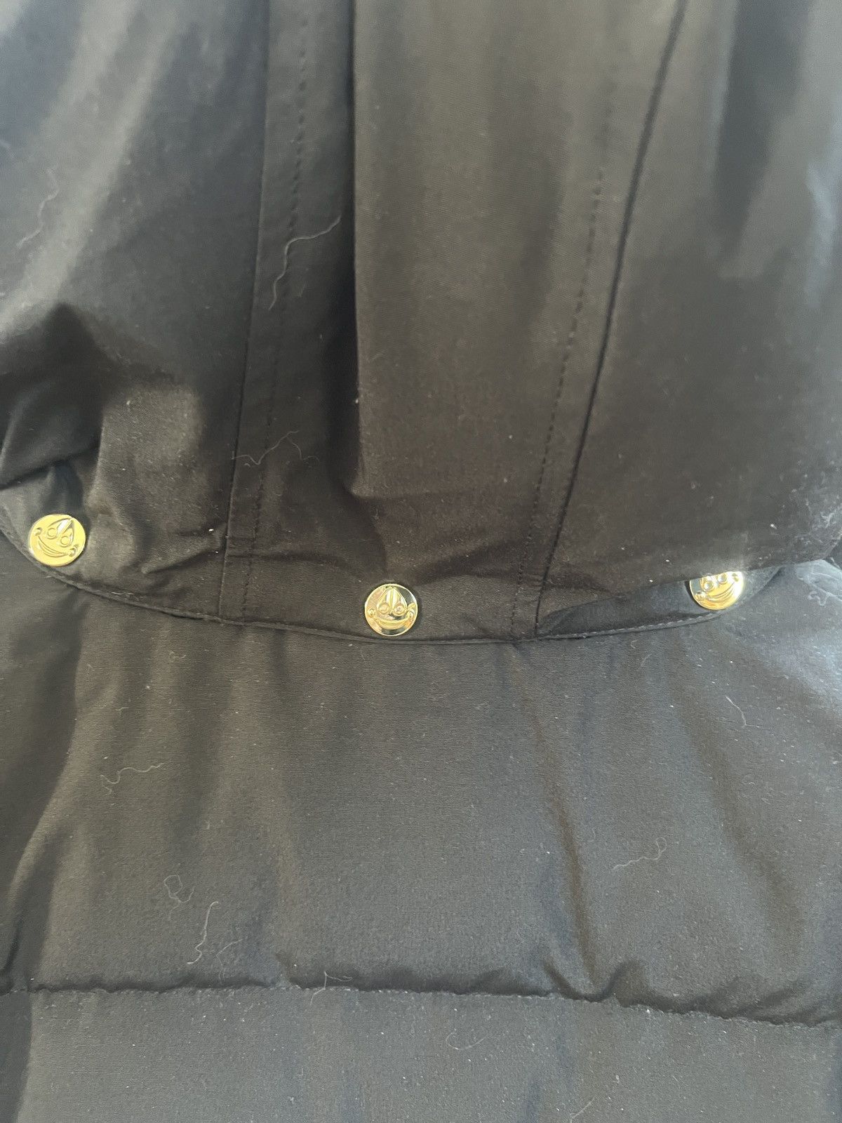 Moose Knuckles Big kids black parka with fur trim detachable hood Size US XL / EU 56 / 4 - 10 Thumbnail
