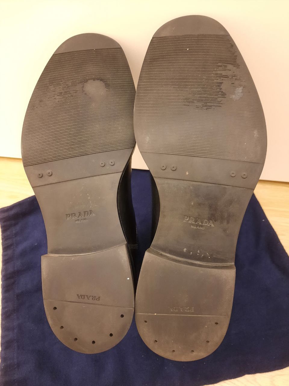 Prada Logo Chelsea Boots Size US 8.5 / EU 41-42 - 5 Thumbnail