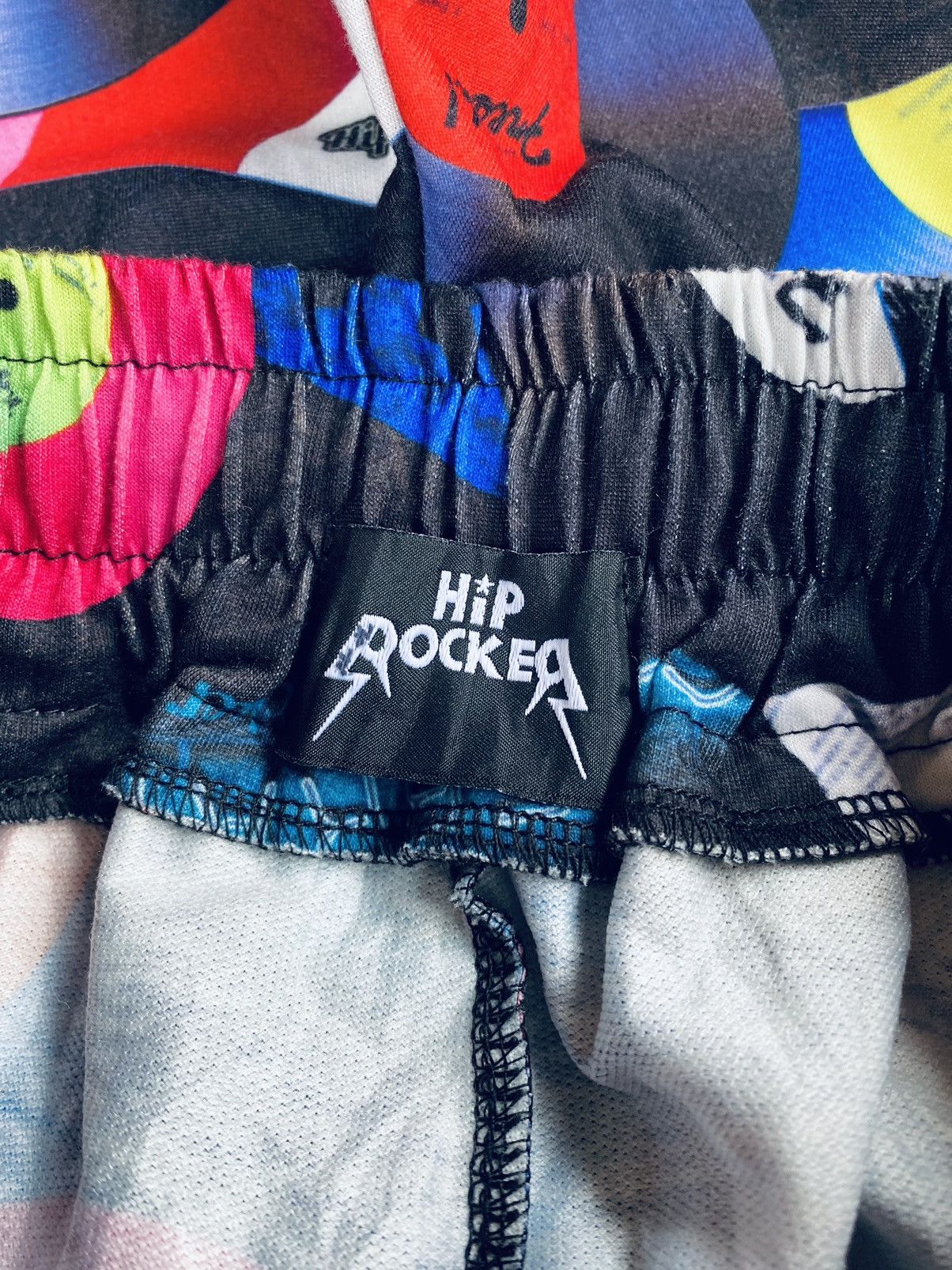 Japanese Brand Vintage Hip Rock Printed Vinyl Pants Size US 28 / EU 44 - 6 Thumbnail