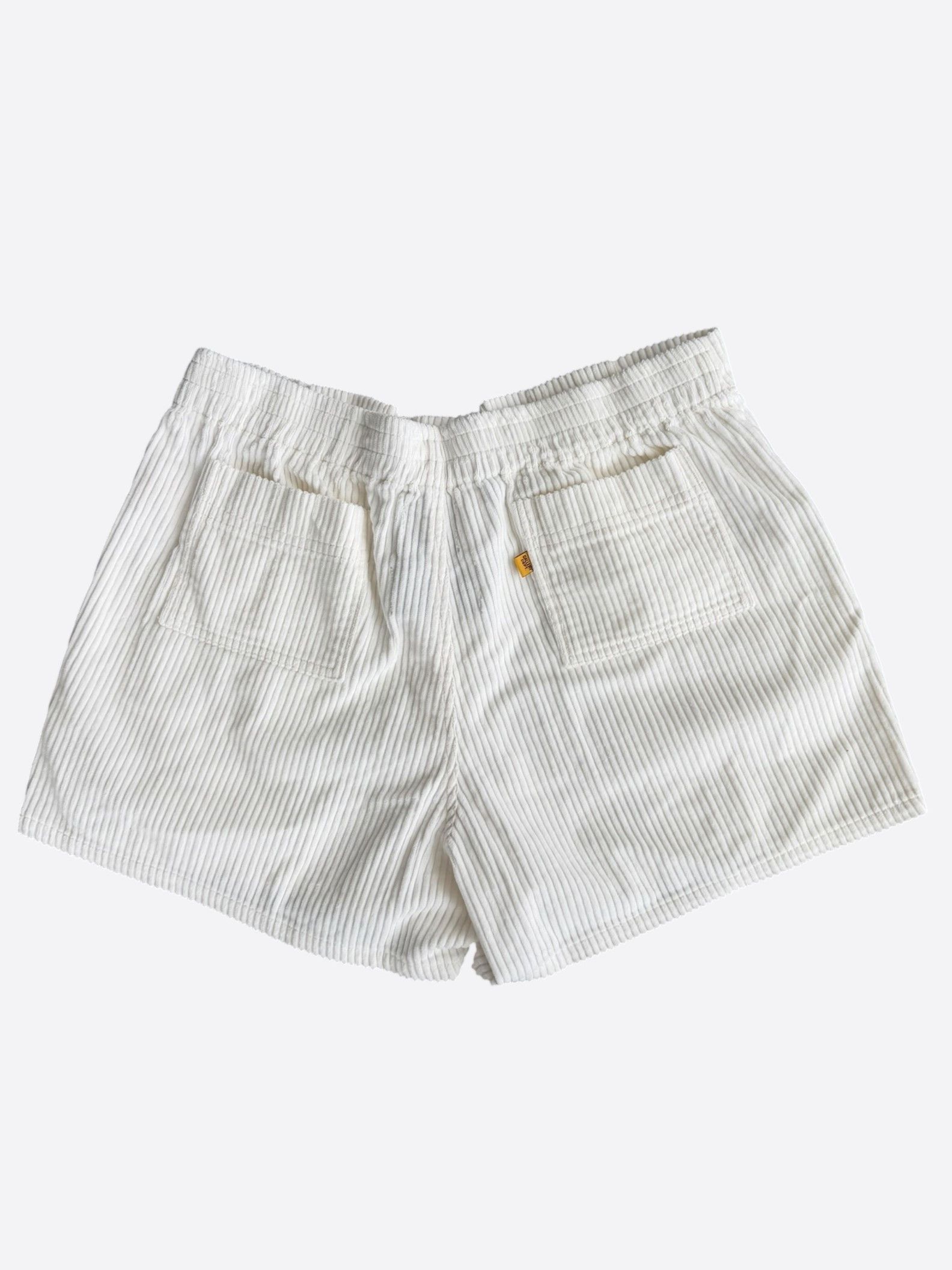Gallery Dept. White & Blue Corduroy Embroidered Logo Surf Shorts Size US 38 / EU 54 - 2 Thumbnail