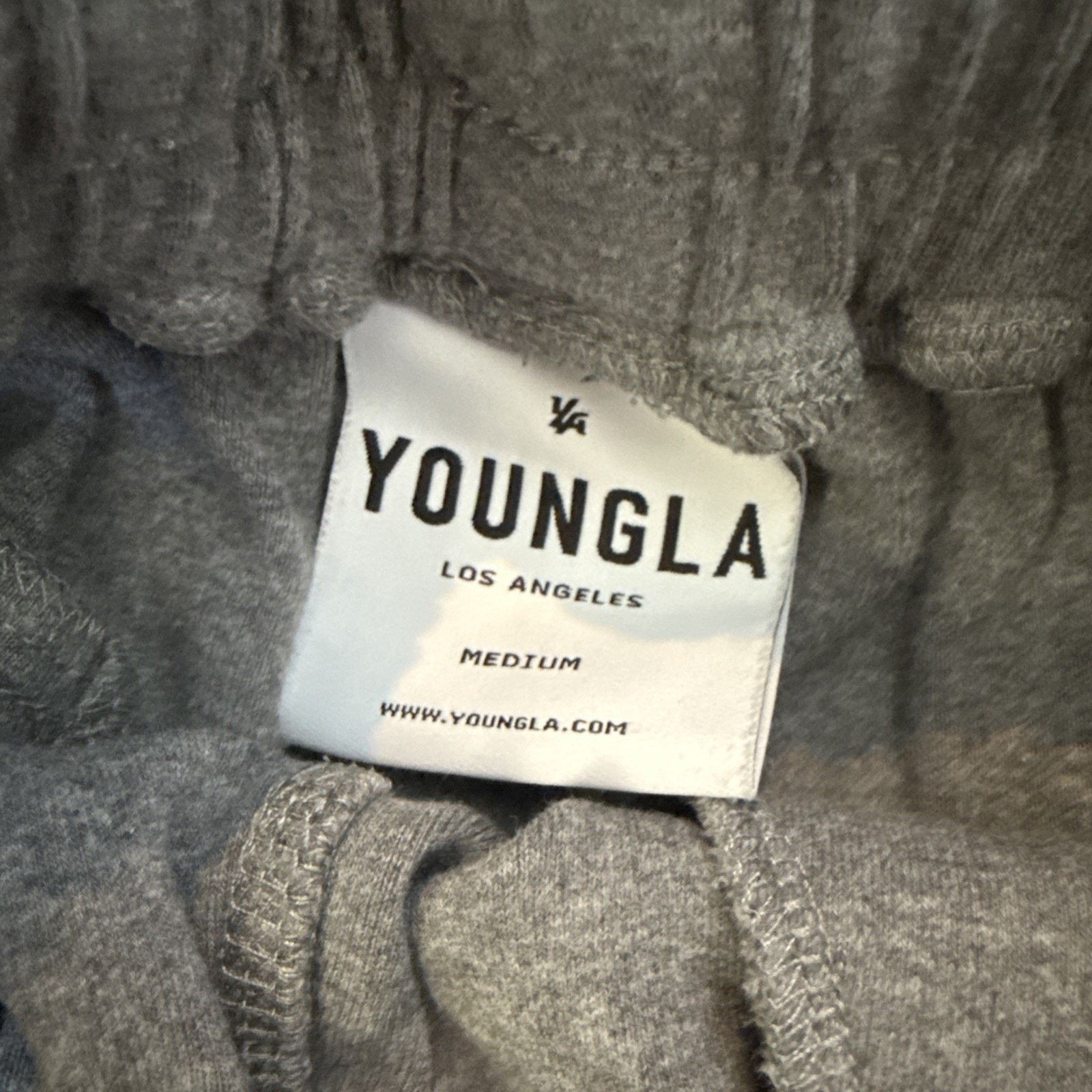 YoungLA Men’s Young L.A. Size Medium Grey Sweatpants ￼ Size US 33 - 3 Thumbnail