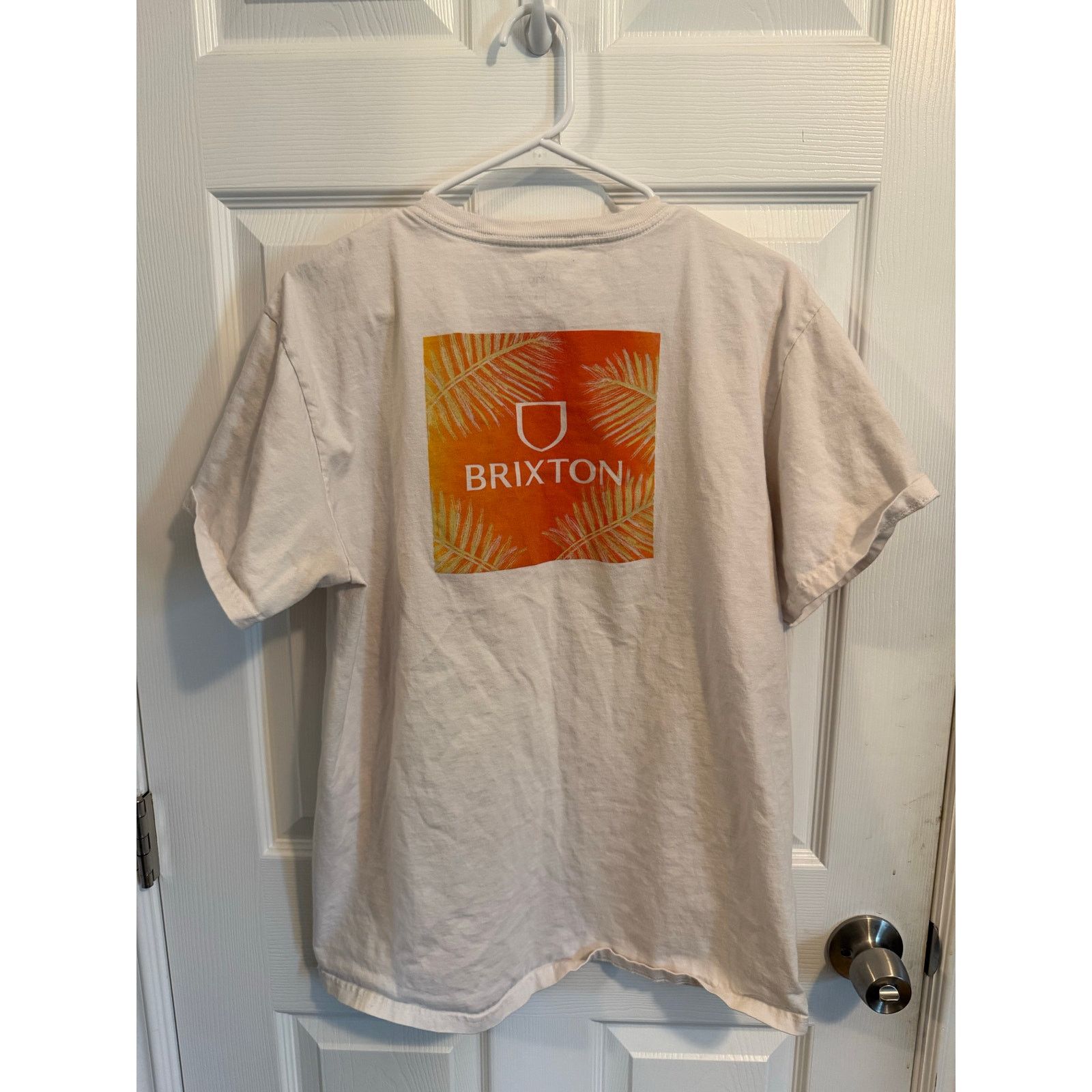 Brixton Brixton Palm Logo Graphic T-Shirt White Men’s Size L Size US L / EU 52-54 / 3 - 2 Thumbnail