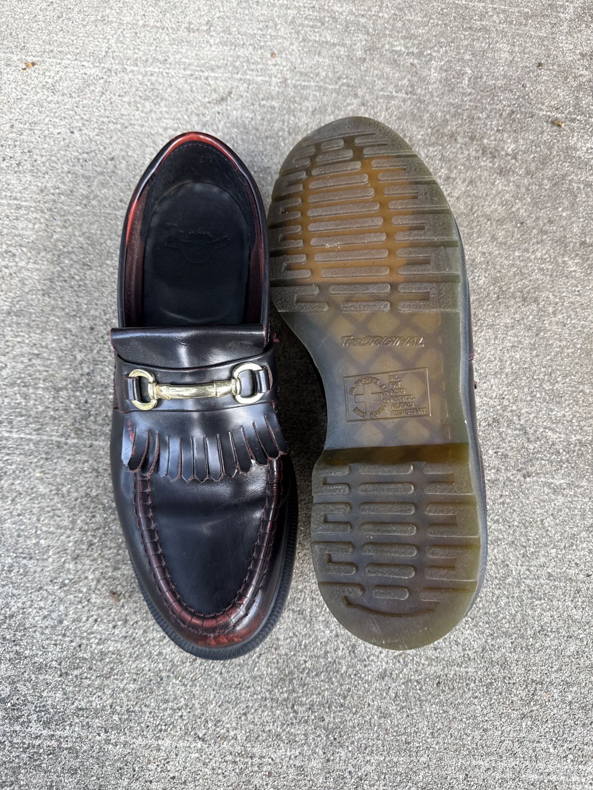 Dr. Martens dr. marten adrian snaffle smooth leather kiltie loafer Size US 11 / EU 44 - 4 Thumbnail