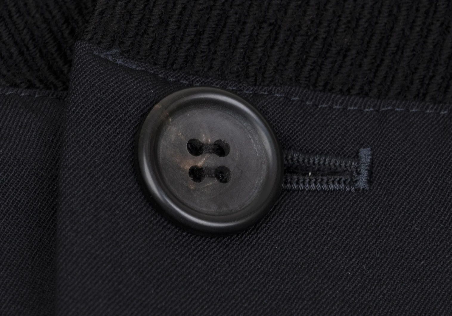 Yohji Yamamoto Yohji Yamamoto Wool Rib Knit Jacket Size US M / EU 48-50 / 2 - 9 Thumbnail