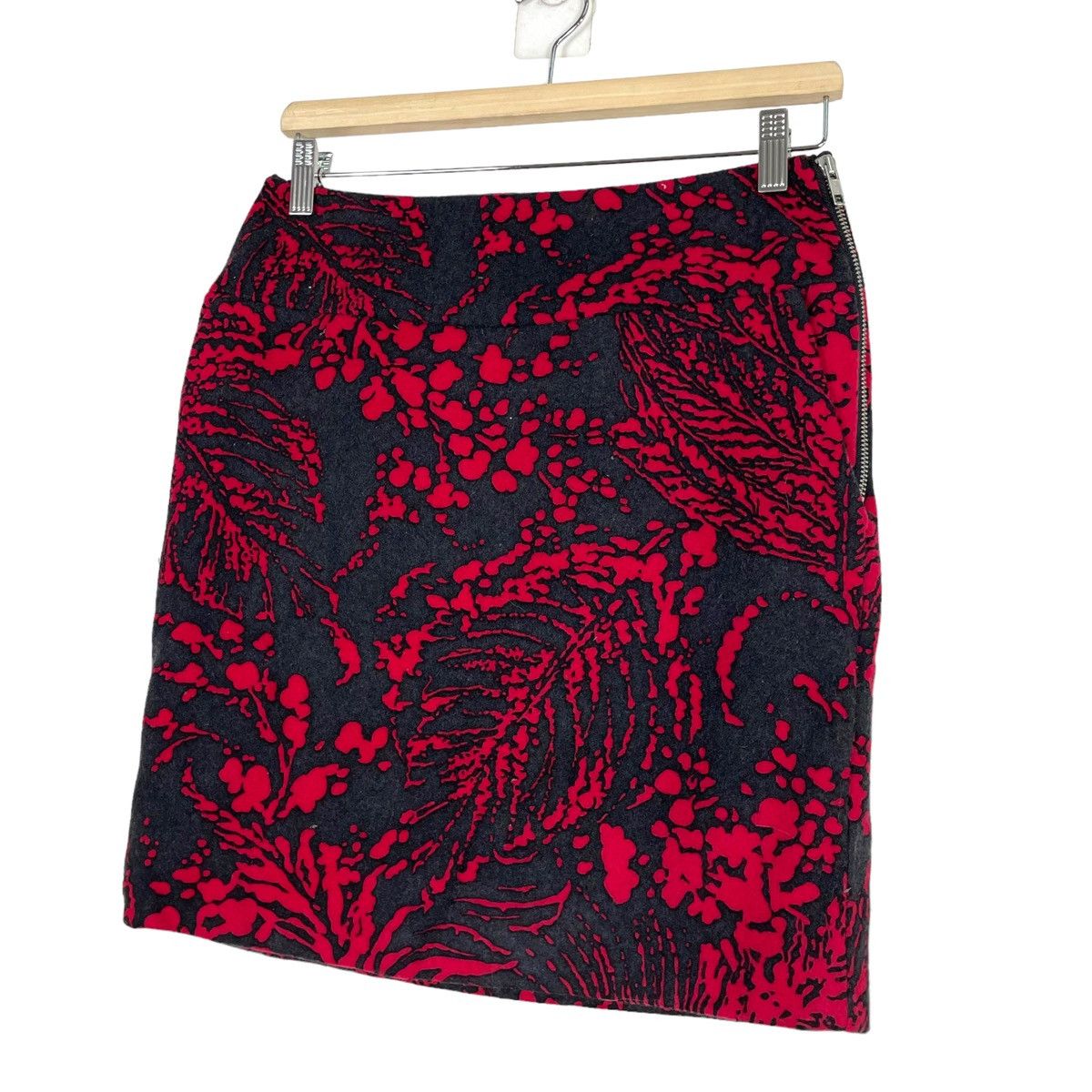 Christophe Lemaire × Lemaire 💥CHRISTOPHE LEMAIRE FLORAL MINI SKIRT Size 28" / US 6 / IT 42 - 2 Thumbnail