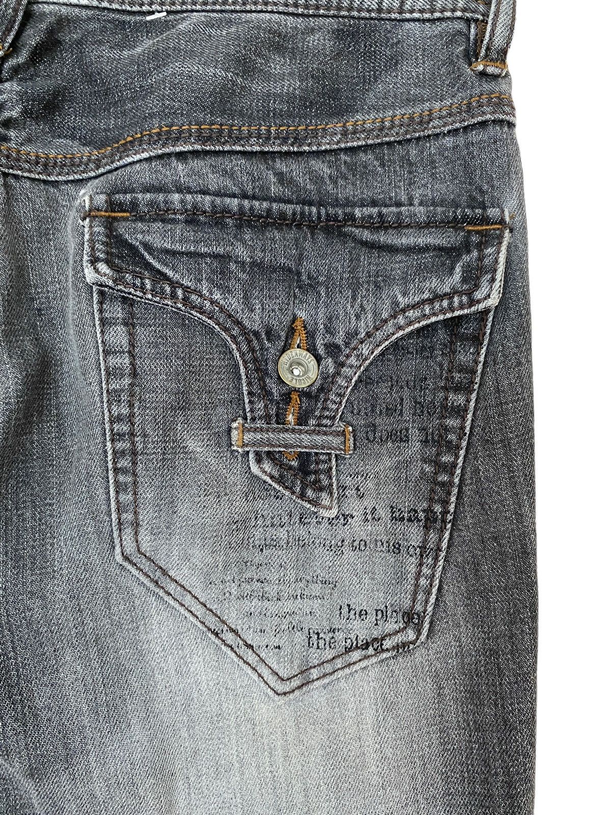 HIDEAWAYS × If Six Was Nine × Le Grande Bleu (L.G.B.) Vintage Brand Hideaways Jeans 1990s Size US 44 / EU 60 - 5 Thumbnail