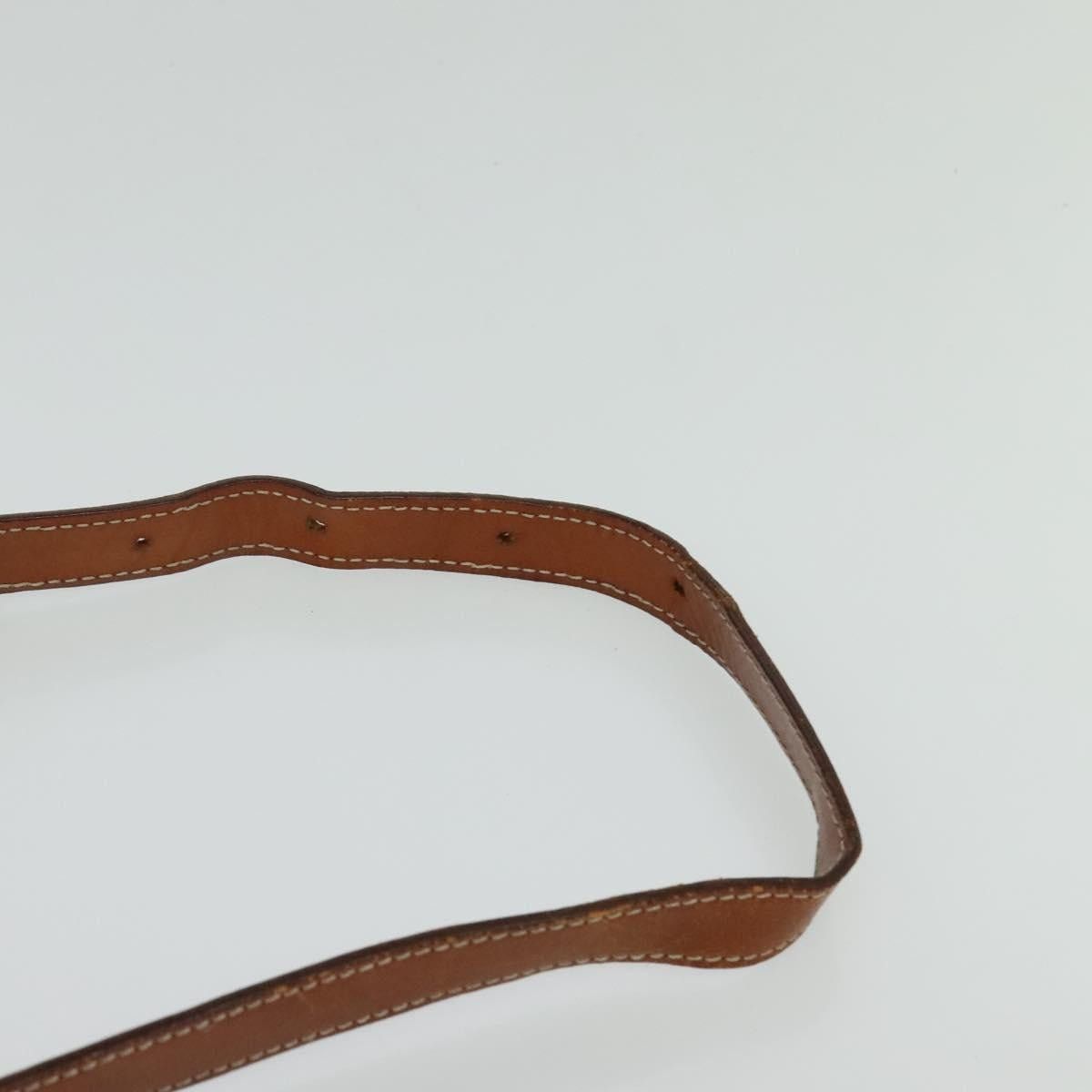 Celine CELINE Macadam Canvas Shoulder Bag Pvc Leather Brown Gold Size ONE SIZE - 8 Thumbnail