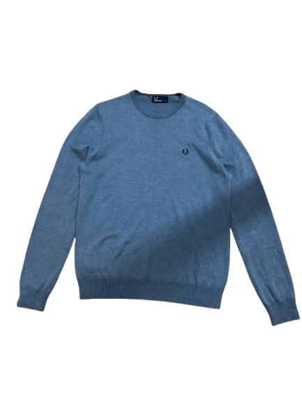 Fred Perry Vintage Fred Perry Embroidered Logo Sweater Size M Size US M / EU 48-50 / 2 - 1 Thumbnail