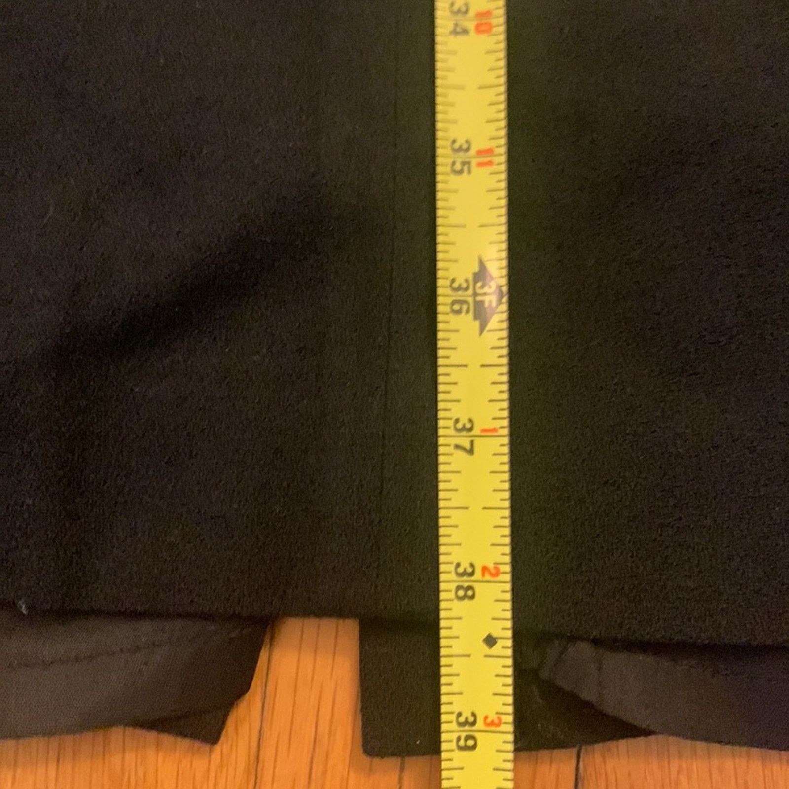 Vintage 80’s Oberon chic LBD black crepe cocktail dress Size L / US 10 / IT 46 - 10 Thumbnail