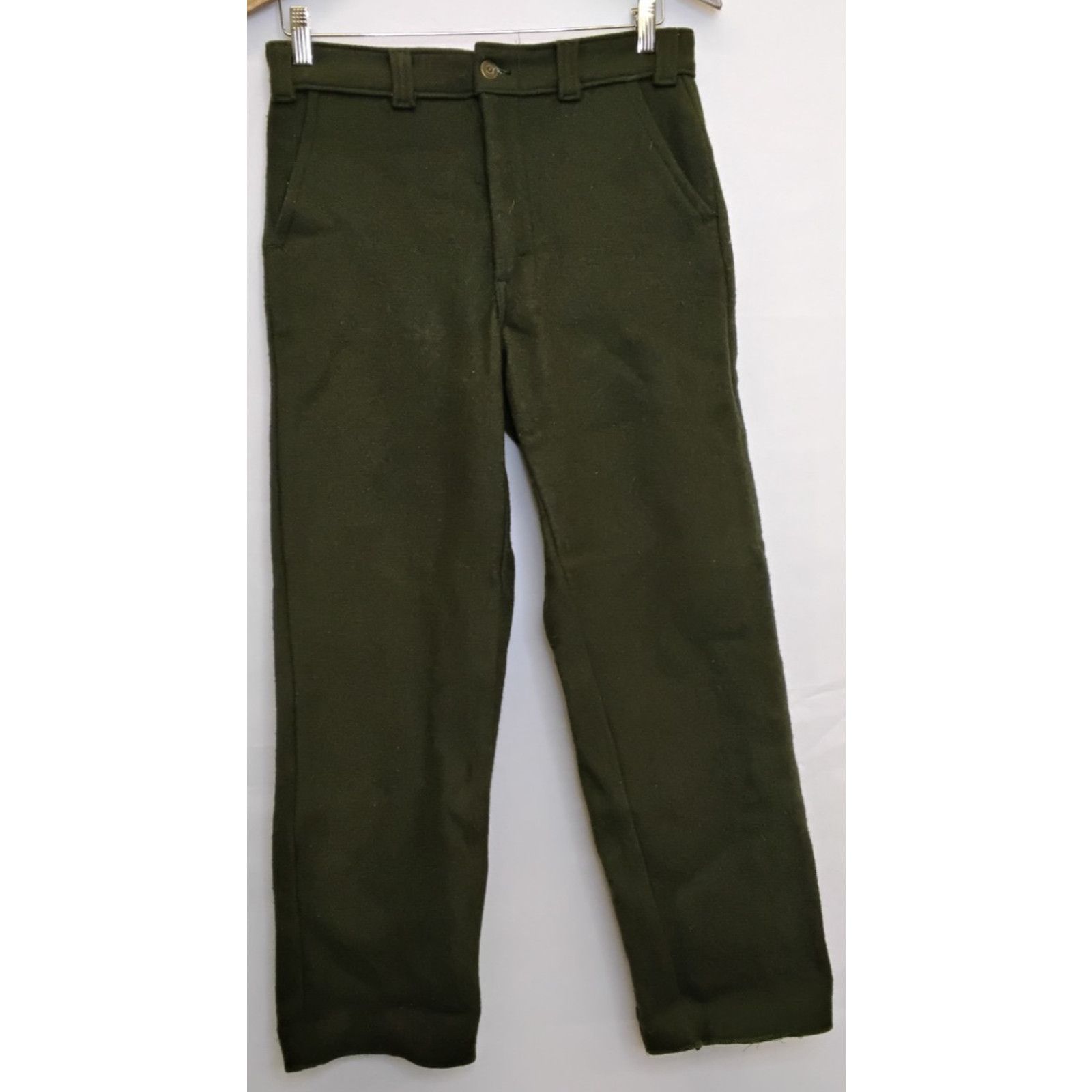 Other Codet Wool Pants 28x28 Green Outdoor Winter Made in Canada Size US 28 / EU 44 - 2 Thumbnail