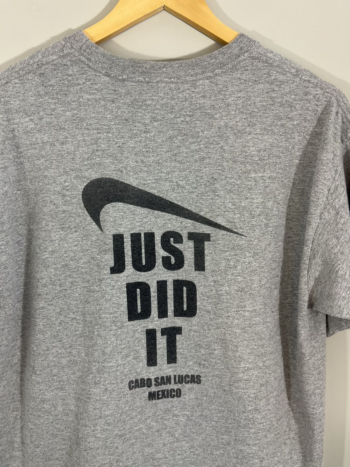 Vintage JUST DID IT Nike Parody Mexico Faded Sex Joke Tee Size US L / EU 52-54 / 3 - 1 Thumbnail