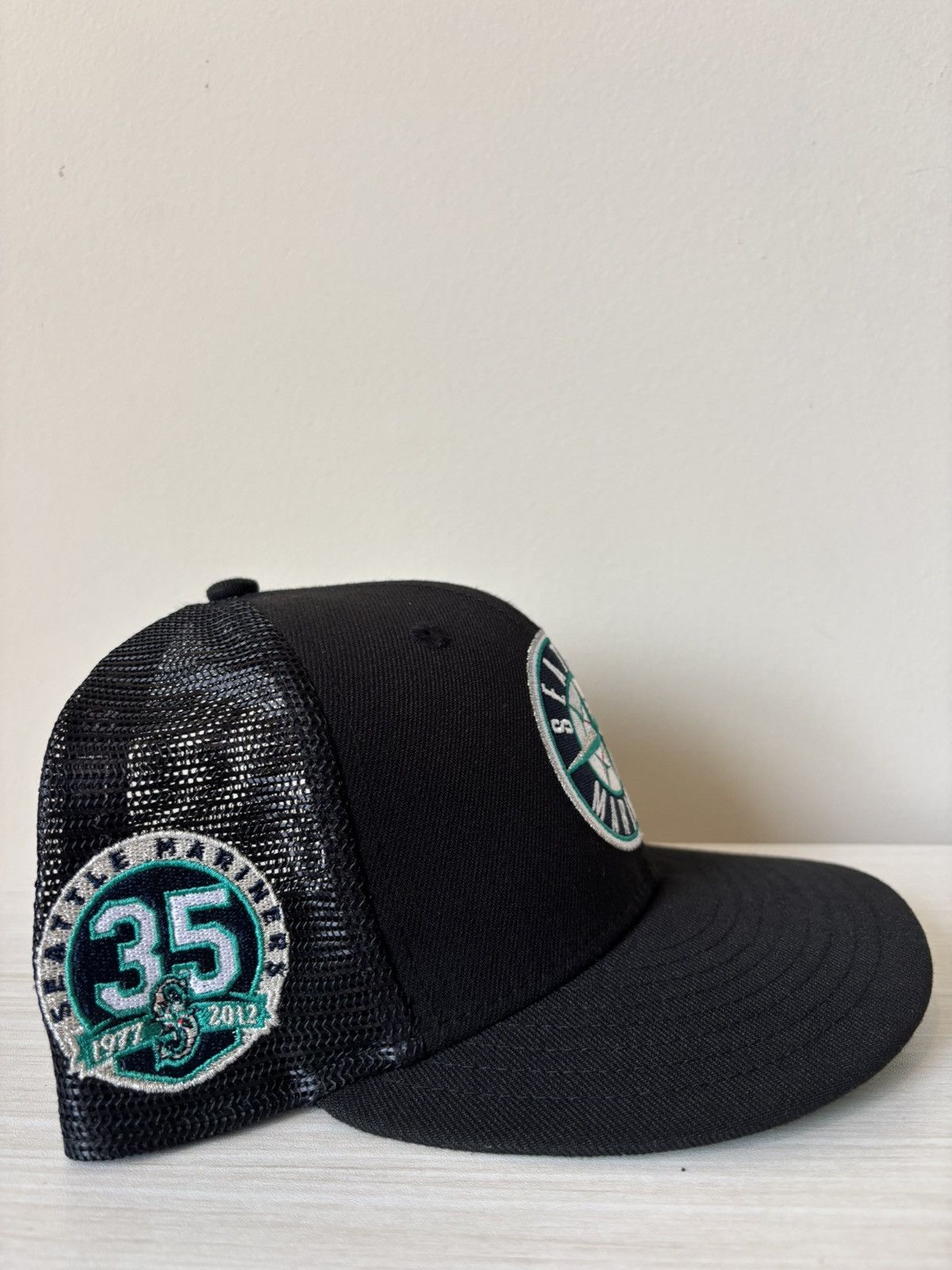 Hat Club Seattle Mariners Fitted Size 7 1/2 Hatclub Size ONE SIZE - 3 Thumbnail