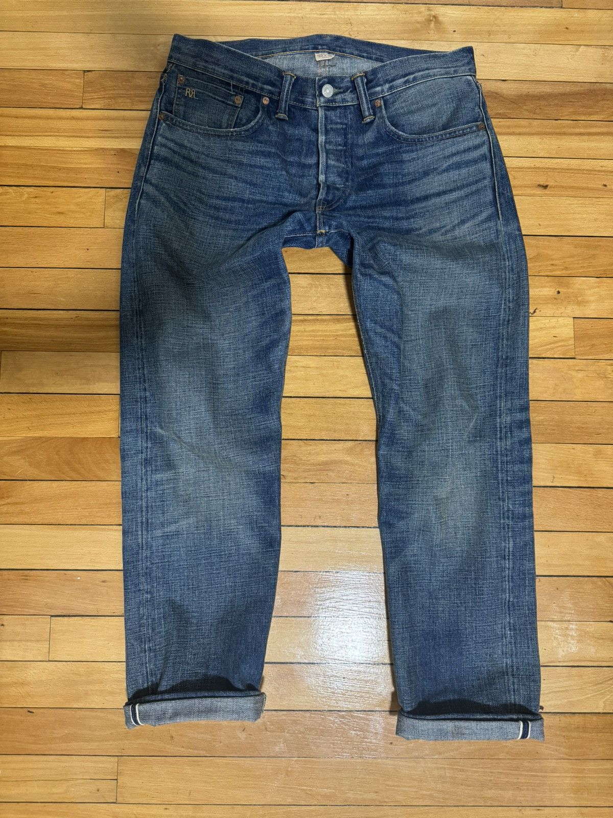 RRL Slim Jean Fit Hillsview Wash