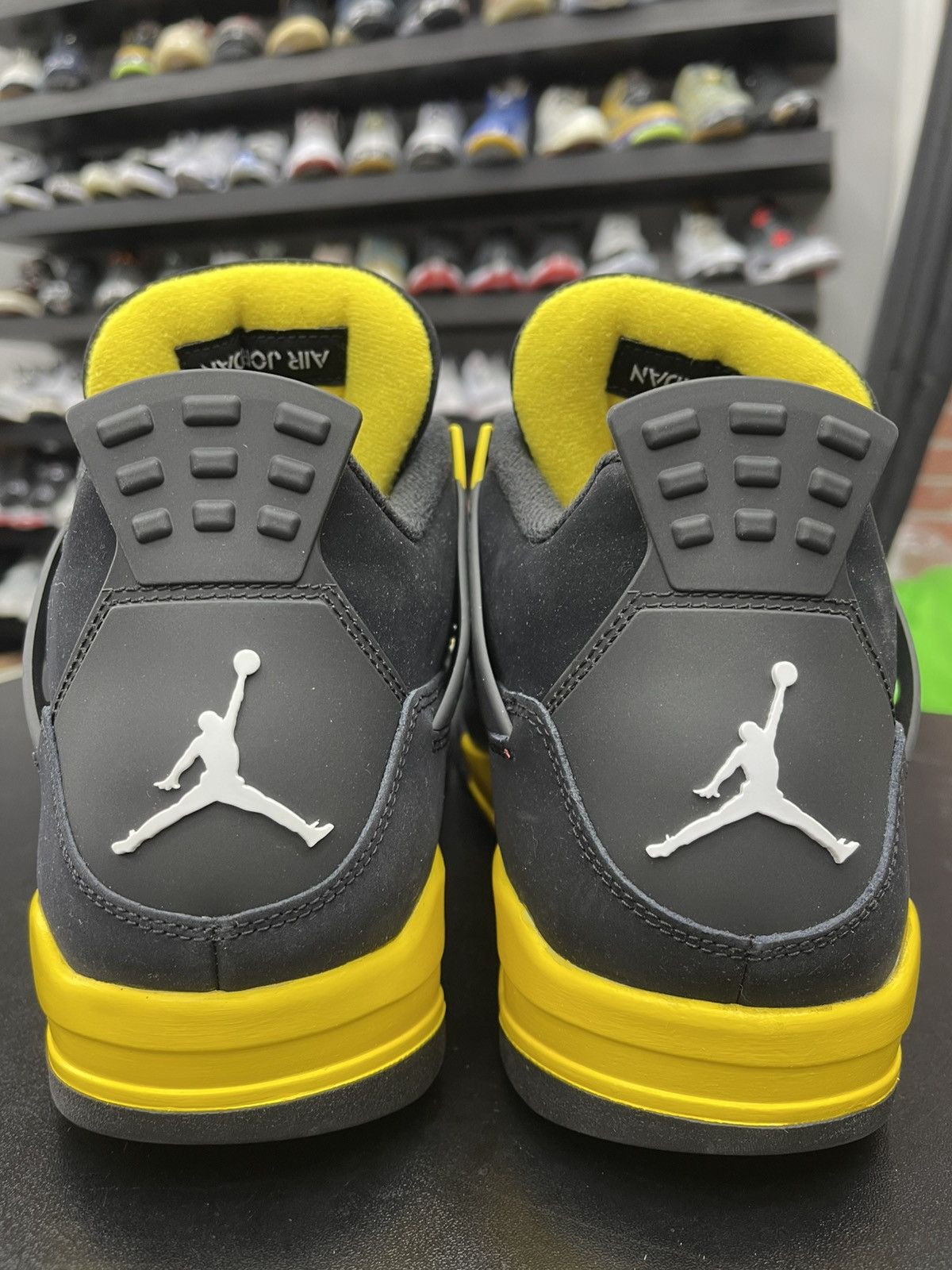 Jordan Brand Size 13 - Jordan 4 Retro Yellow Thunder Size US 13 / EU 46 - 4 Thumbnail
