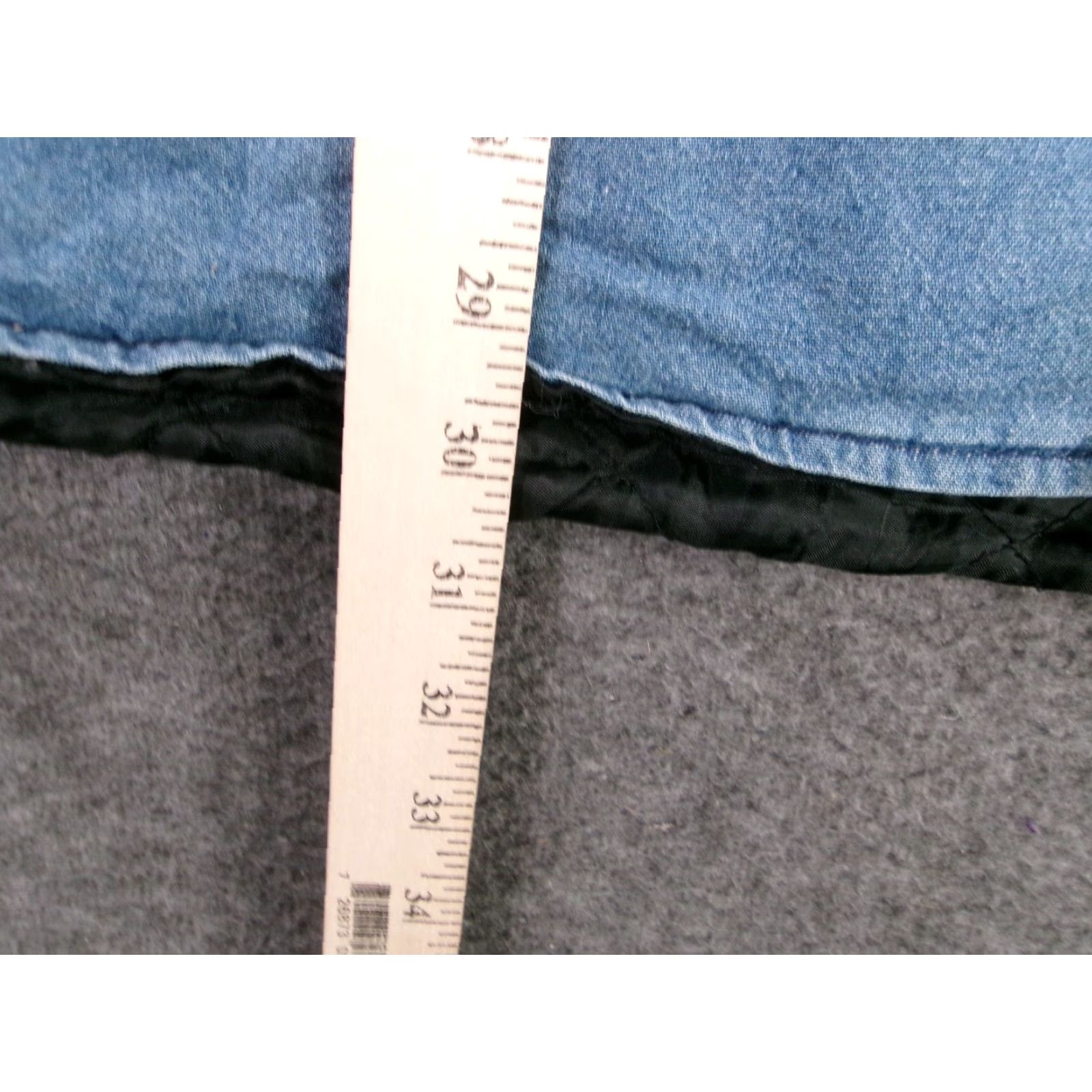 Denime Sierra Outdoors Shacket Men M Blue Denim Fleece Lined Workwear Heavyweight Jacket Size US M / EU 48-50 / 2 - 6 Thumbnail