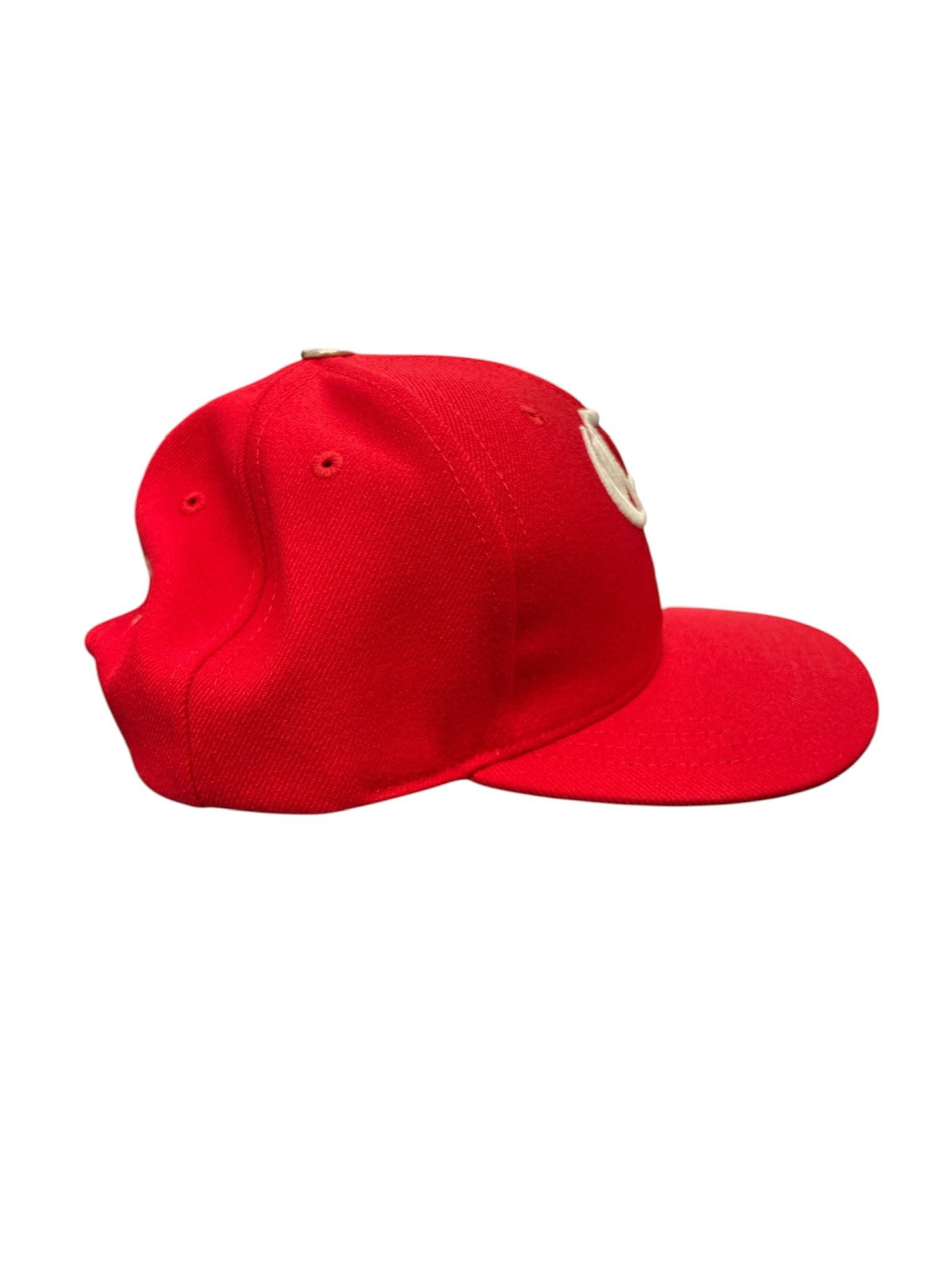 Chrome Hearts Chrome Hearts Embroidered CH Logo Baseball Hat Red White Size ONE SIZE - 3 Thumbnail