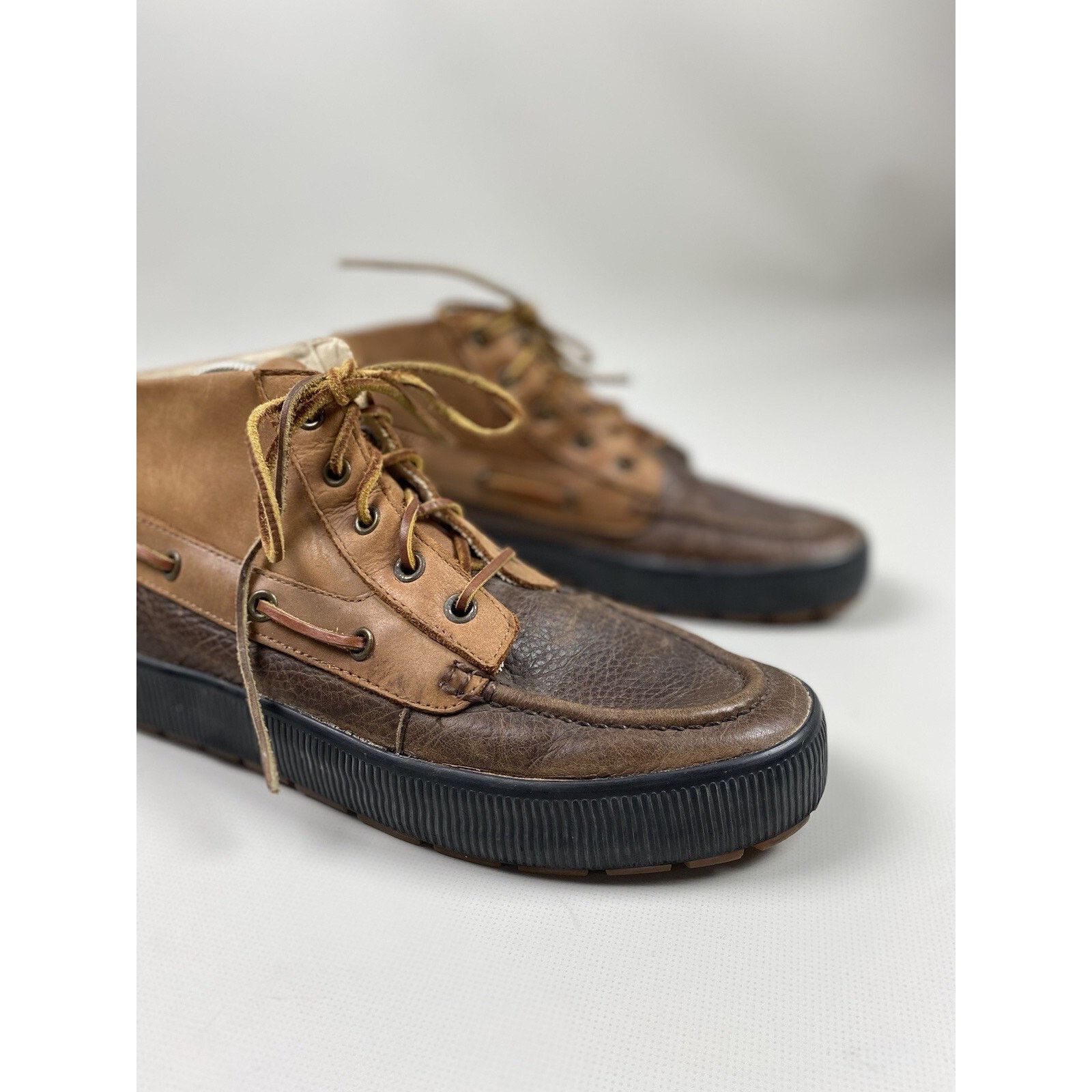 Ralph Lauren Polo by Ralph Lauren Delmont Leather Boots Shoes size 8.5 Size US 8.5 / EU 41-42 - 2 Thumbnail