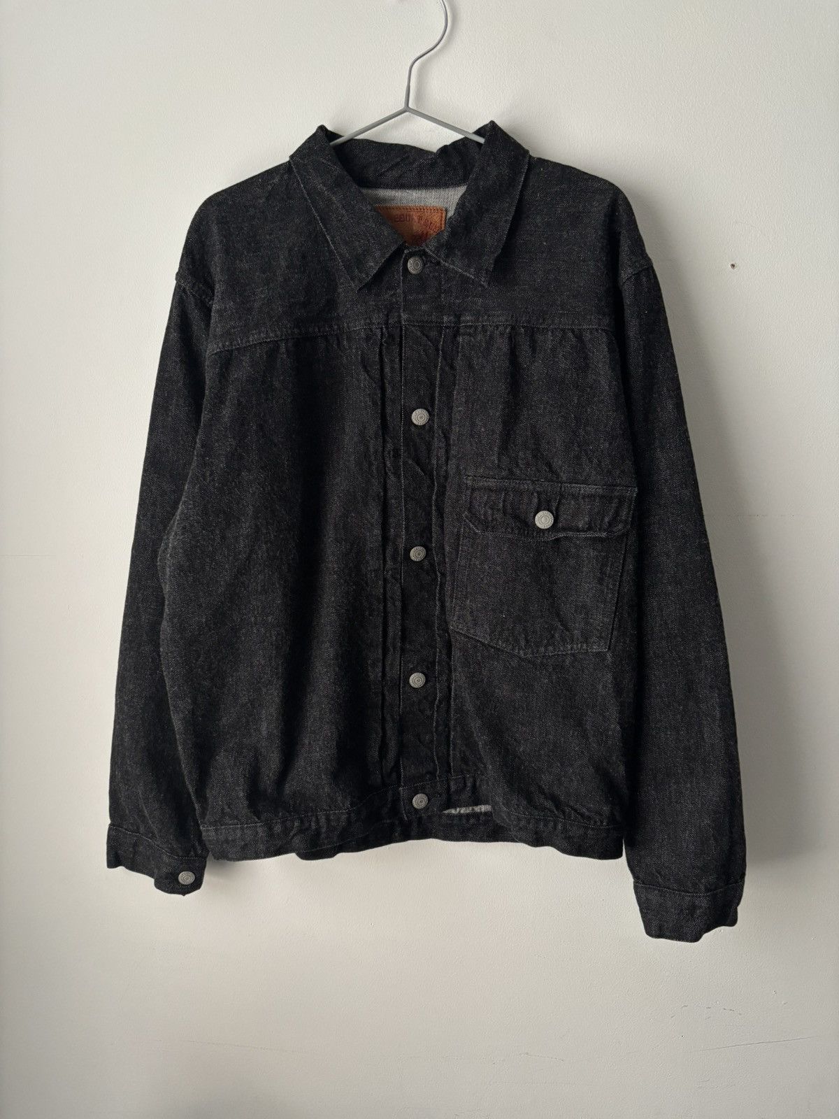 Full Count & Co. Full Count 2107BK Type 1 Denim Jacket Size M Size US S / EU 44-46 / 1 - 1 Thumbnail