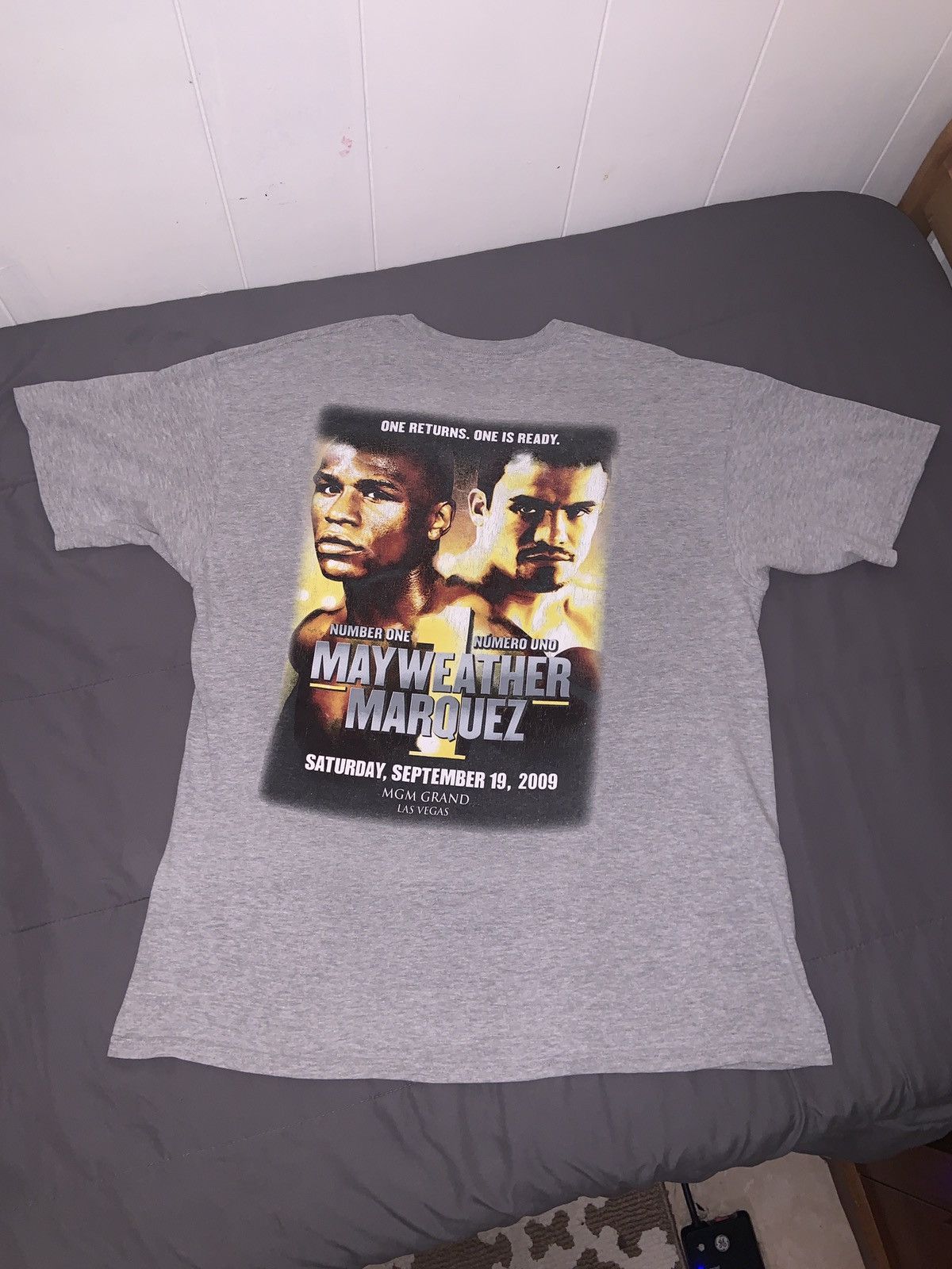 Other Mayweather VS Marquez Sep 19, 2009 - Size XL Size US XL / EU 56 / 4 - 2 Thumbnail