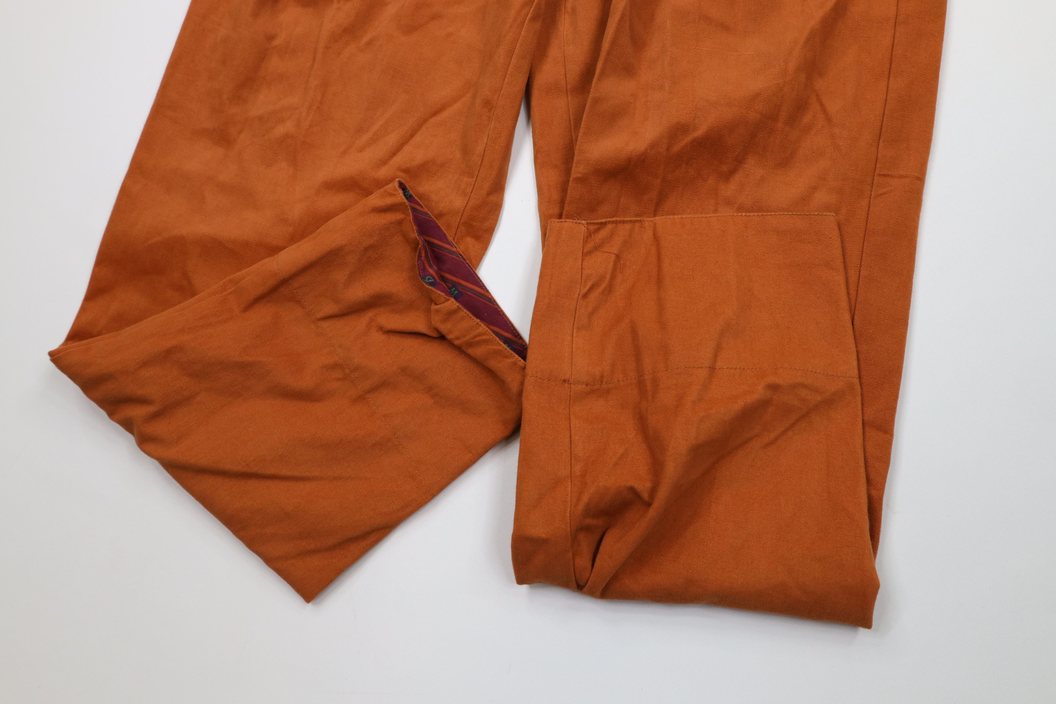 Vintage Deadstock Vintage 90s Streetwear Cuff Tapered Pants Orange Size US 32 / EU 48 - 6 Thumbnail