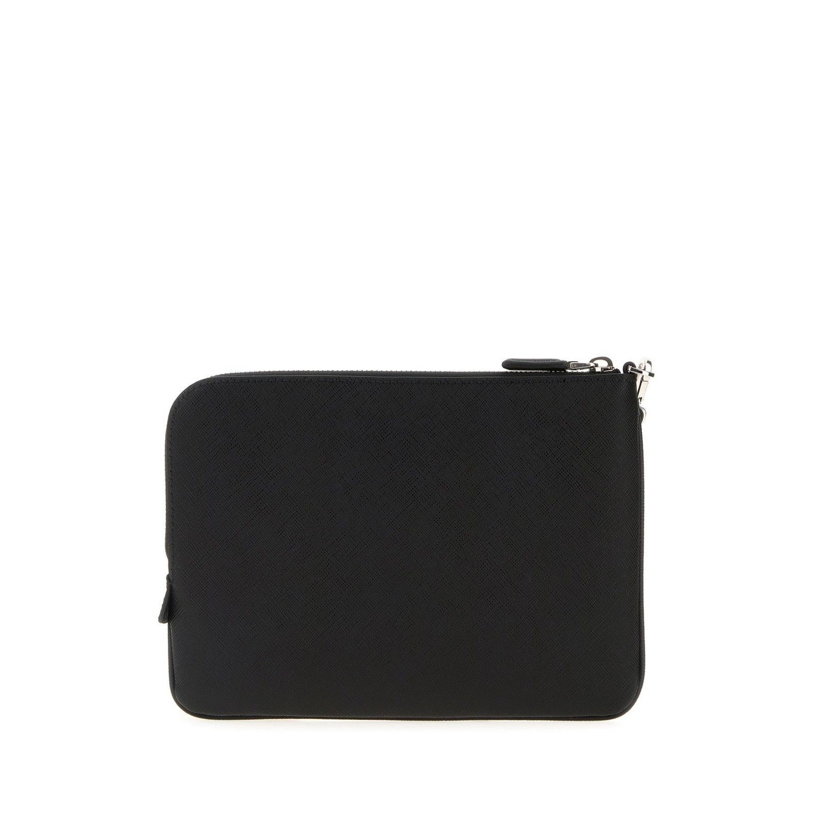 Prada Prada Black Leather Clutch New & Authentic Size ONE SIZE - 2 Thumbnail