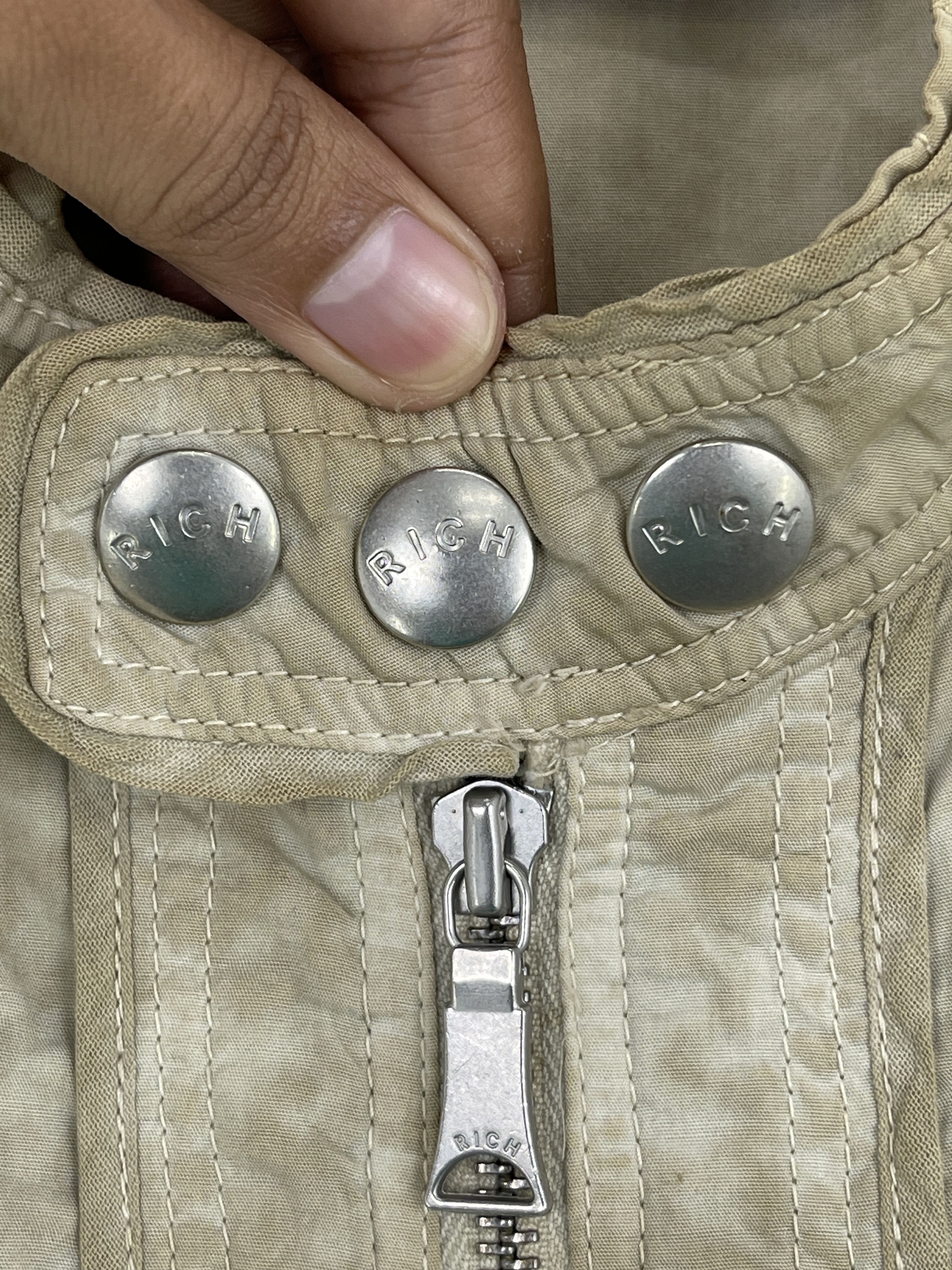 Richmond Denim Vintage Richmond Denim Rare Zipper Jacket JA0016 Size US S / EU 44-46 / 1 - 9 Thumbnail
