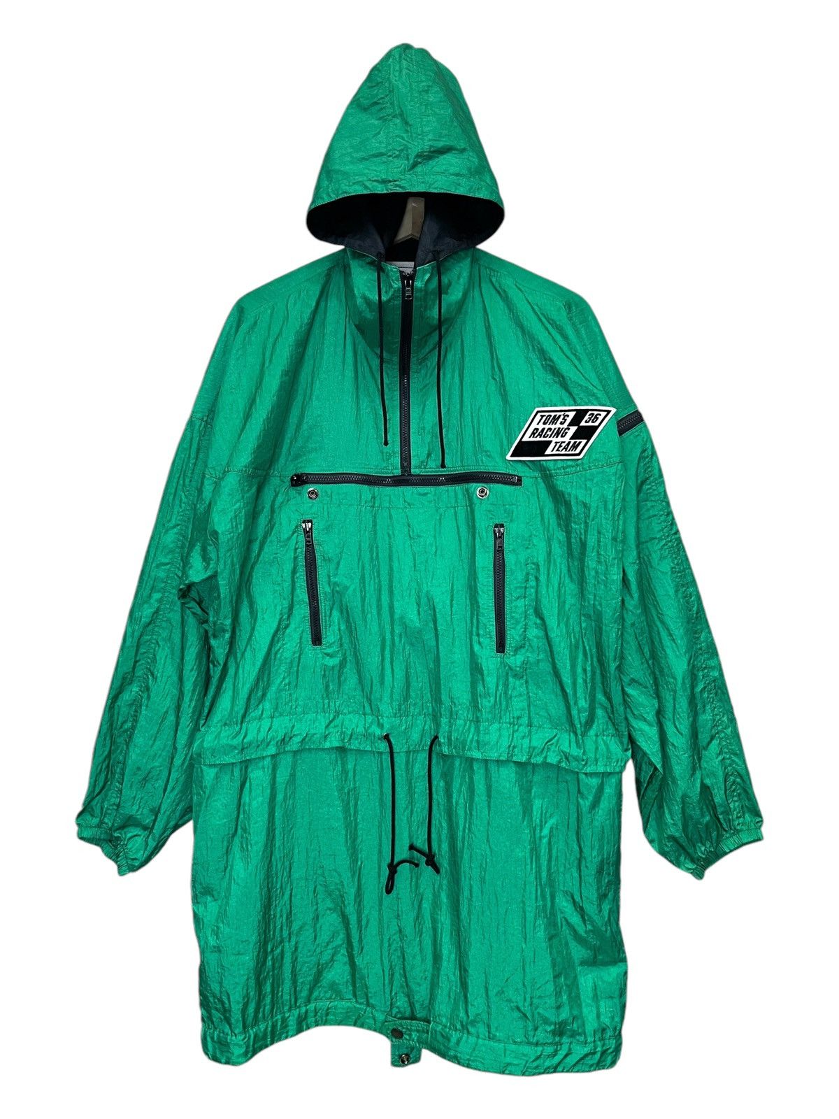 Formula 1 🇯🇵RARE🔥90’s TOM’S RACING Pocketable PouchBag Hoodie Parka Size US L / EU 52-54 / 3 - 6 Thumbnail